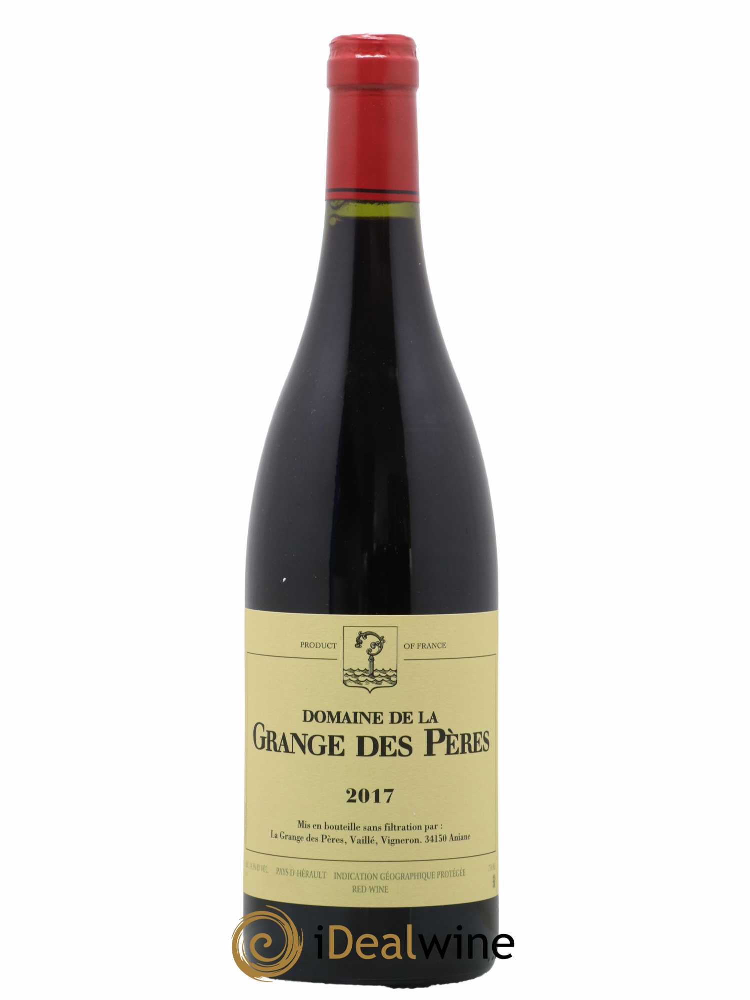 Pays d'Hérault Grange des Pères Laurent Vaillé 2017 - Lot de 1 bouteille - 0