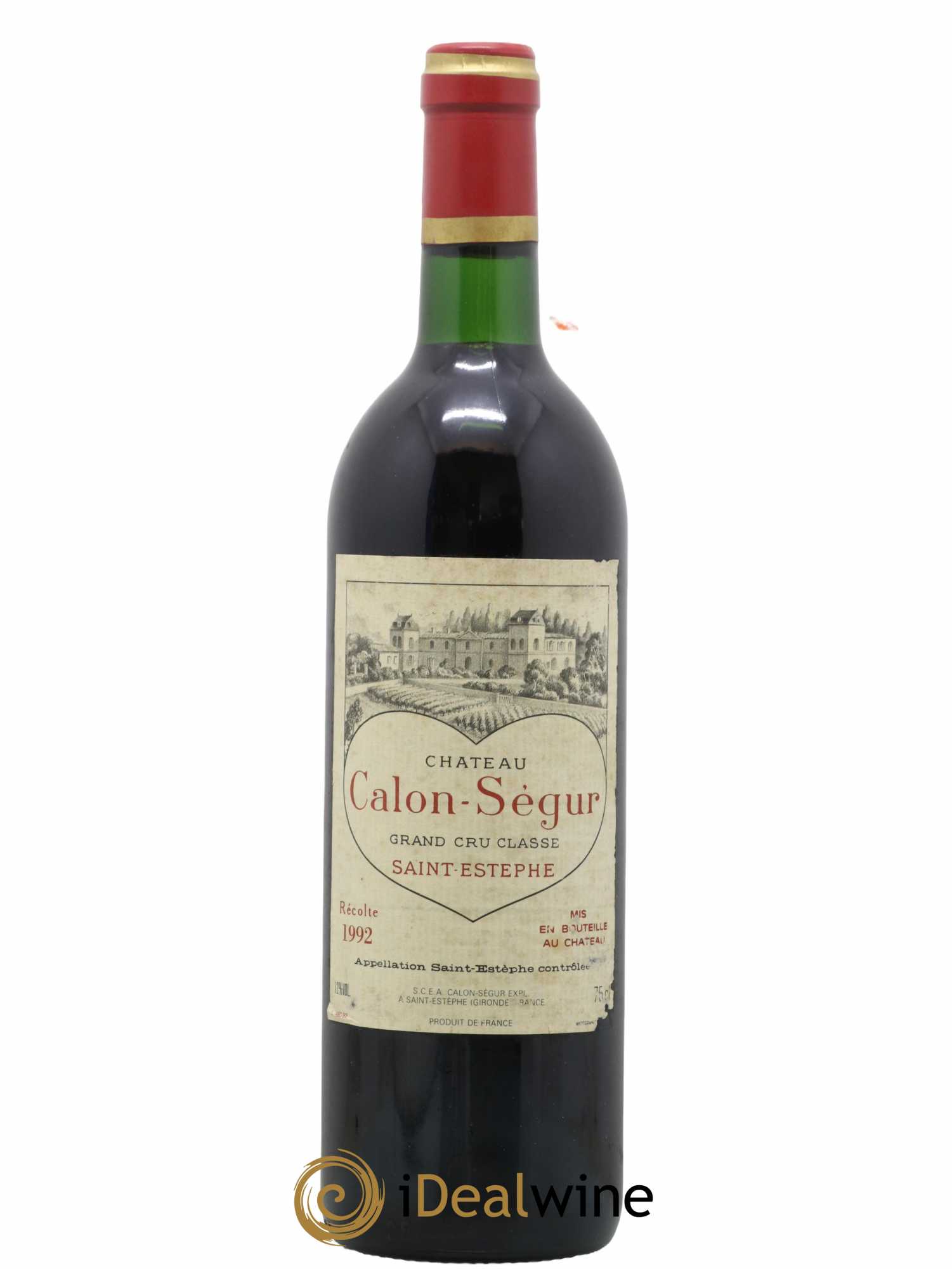 Château Calon Ségur 3ème Grand Cru Classé 1992 - Lot de 1 bouteille - 0