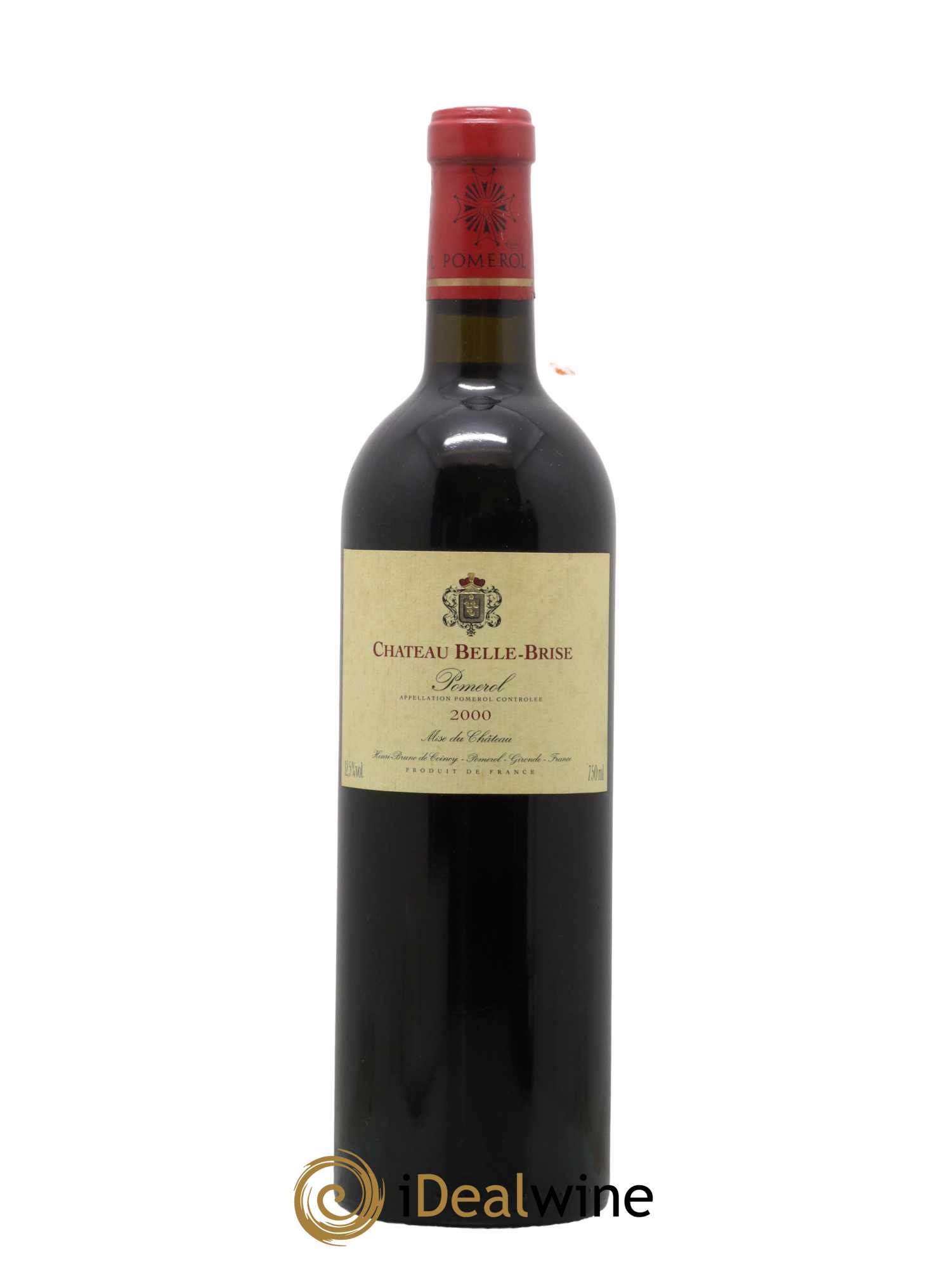Château Belle-Brise 2000 - Lot de 1 bouteille - 0