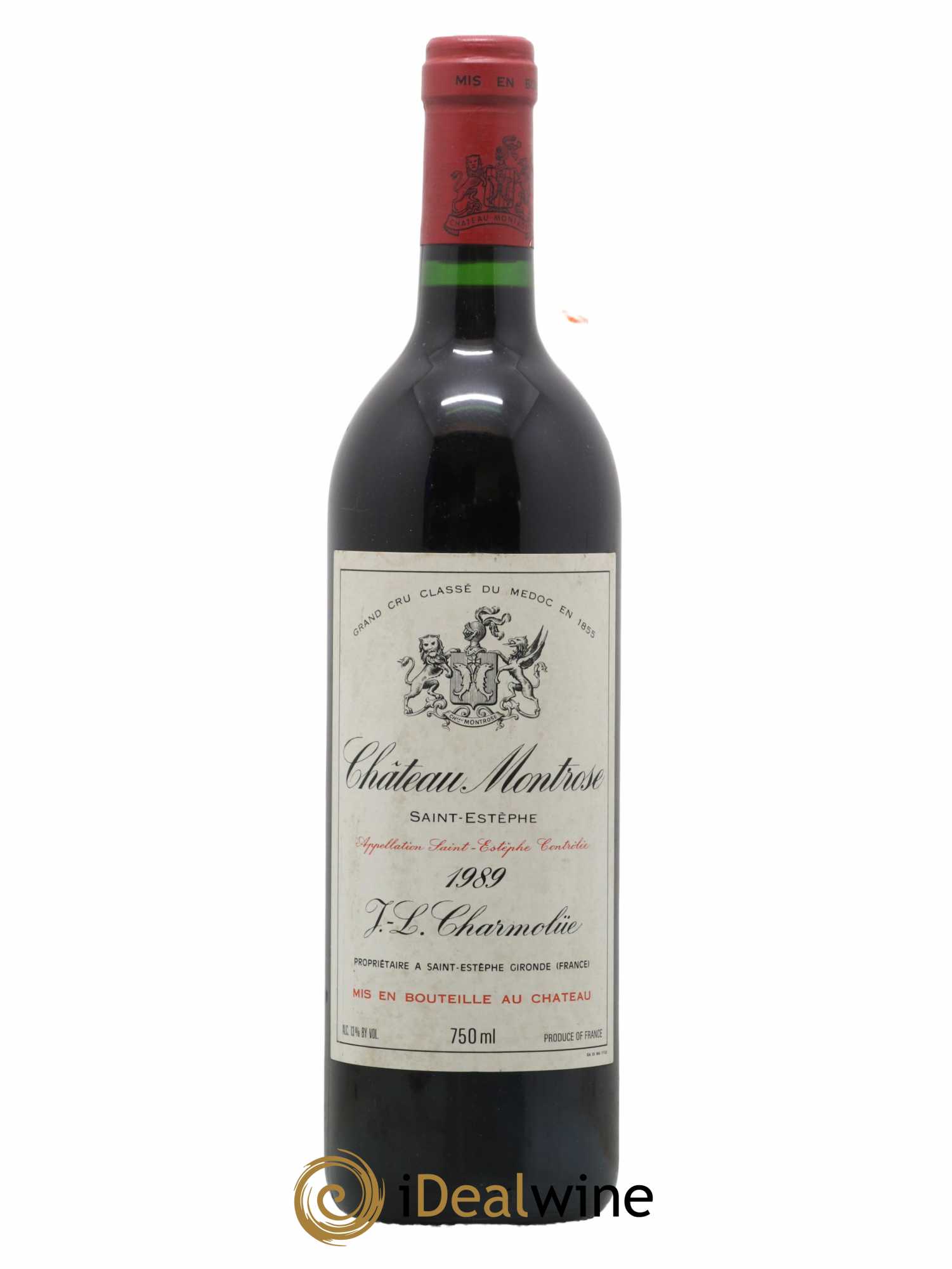 Château Montrose 2ème Grand Cru Classé 1989 - Lot de 1 bouteille - 0