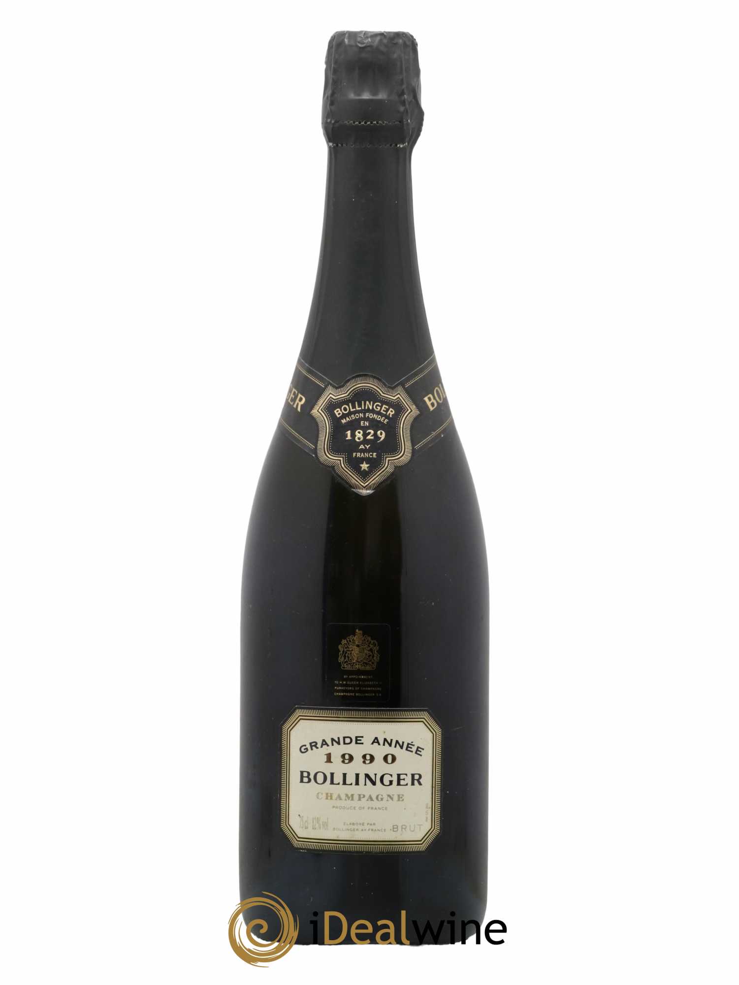 La Grande Année Brut Bollinger 1990 - Lot de 1 bouteille - 0