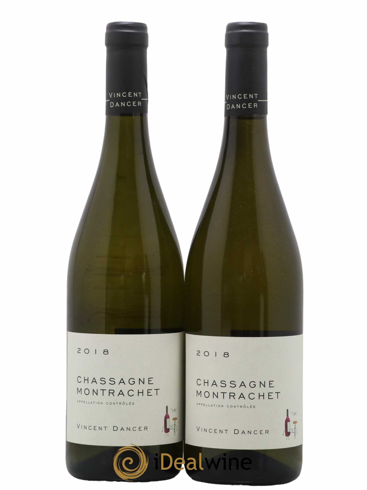 Chassagne-Montrachet Vincent Dancer 2018 - Lot de 2 bouteilles - 0