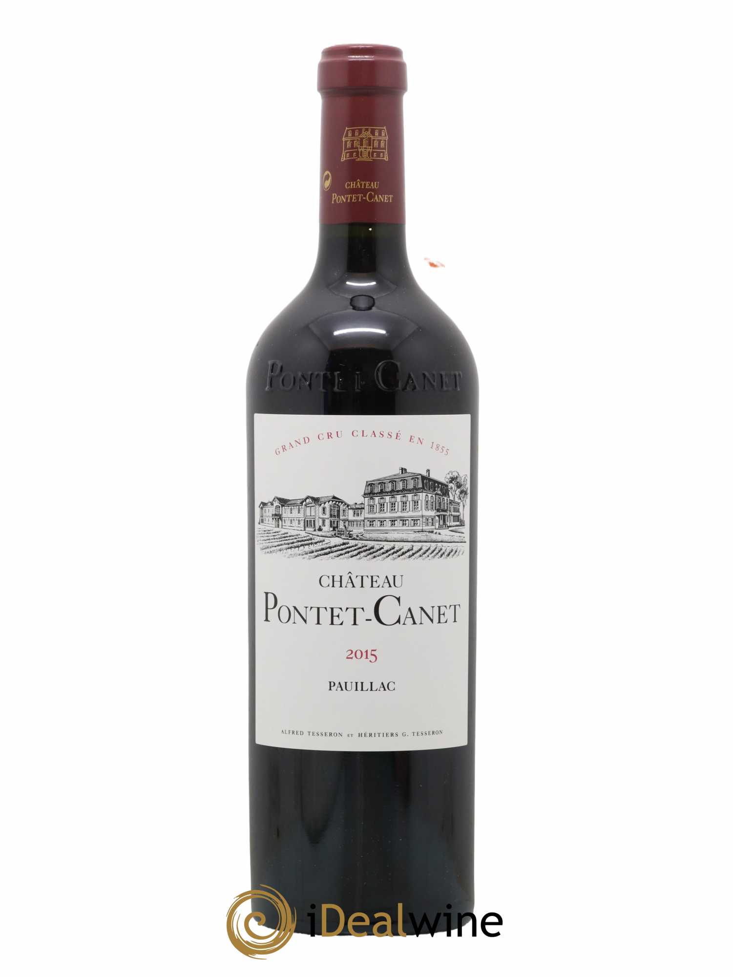 Château Pontet Canet 5ème Grand Cru Classé 2015 - Lot de 1 bouteille - 0