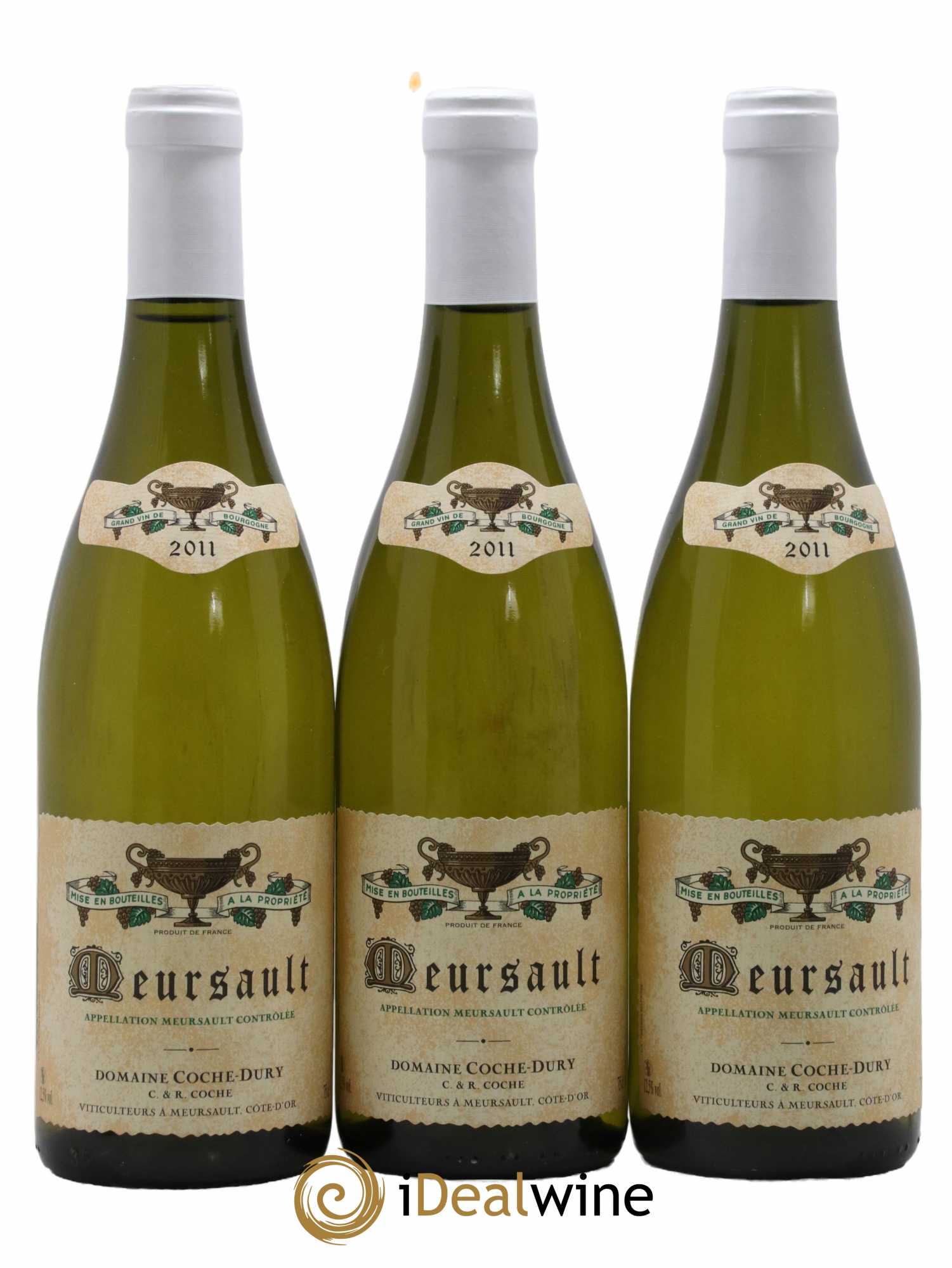 Meursault Coche Dury (Domaine) 2011 - Lot de 3 bouteilles - 0