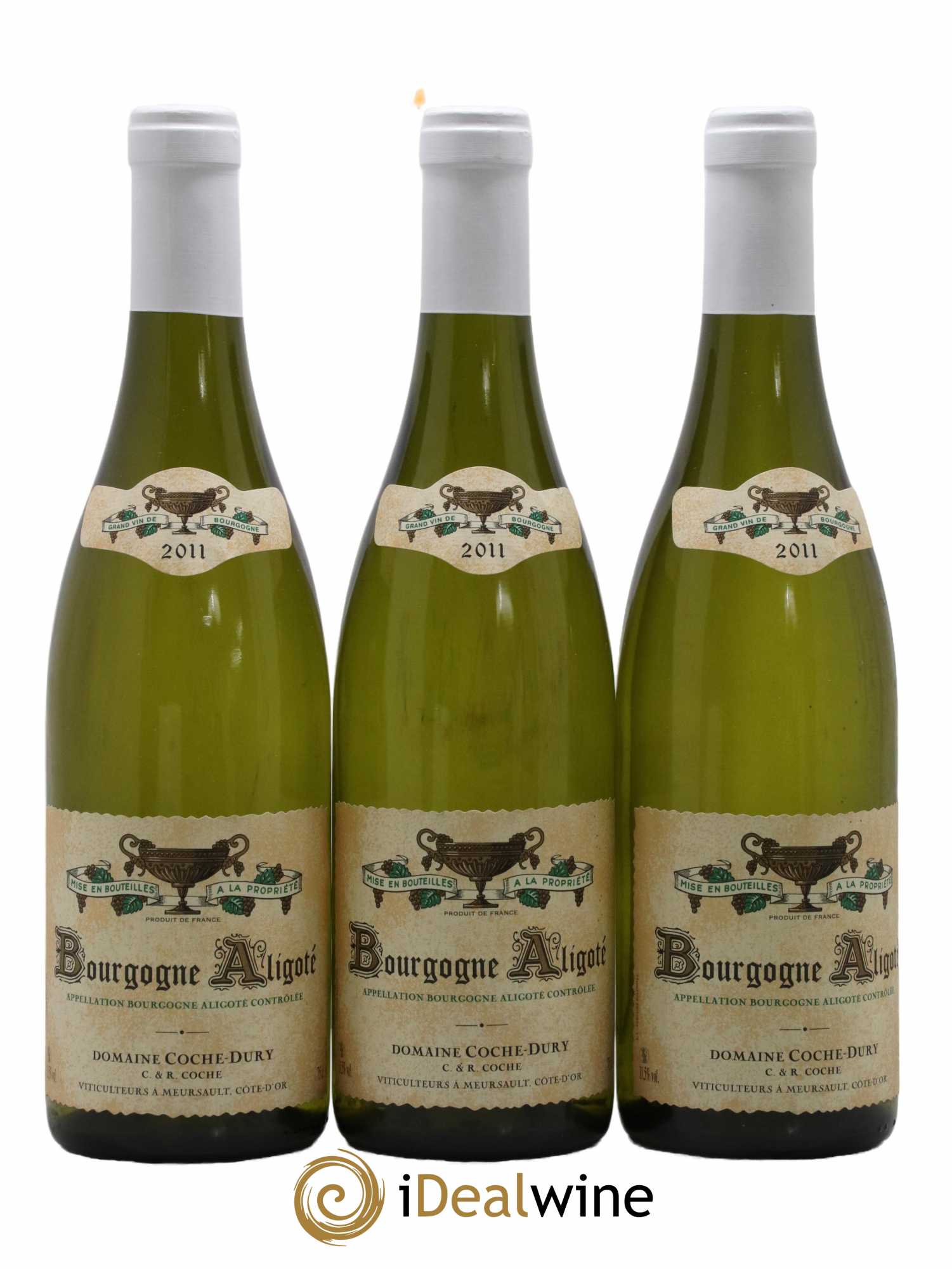 Bourgogne Aligoté Coche Dury (Domaine) 2011 - Lot de 3 bouteilles - 0