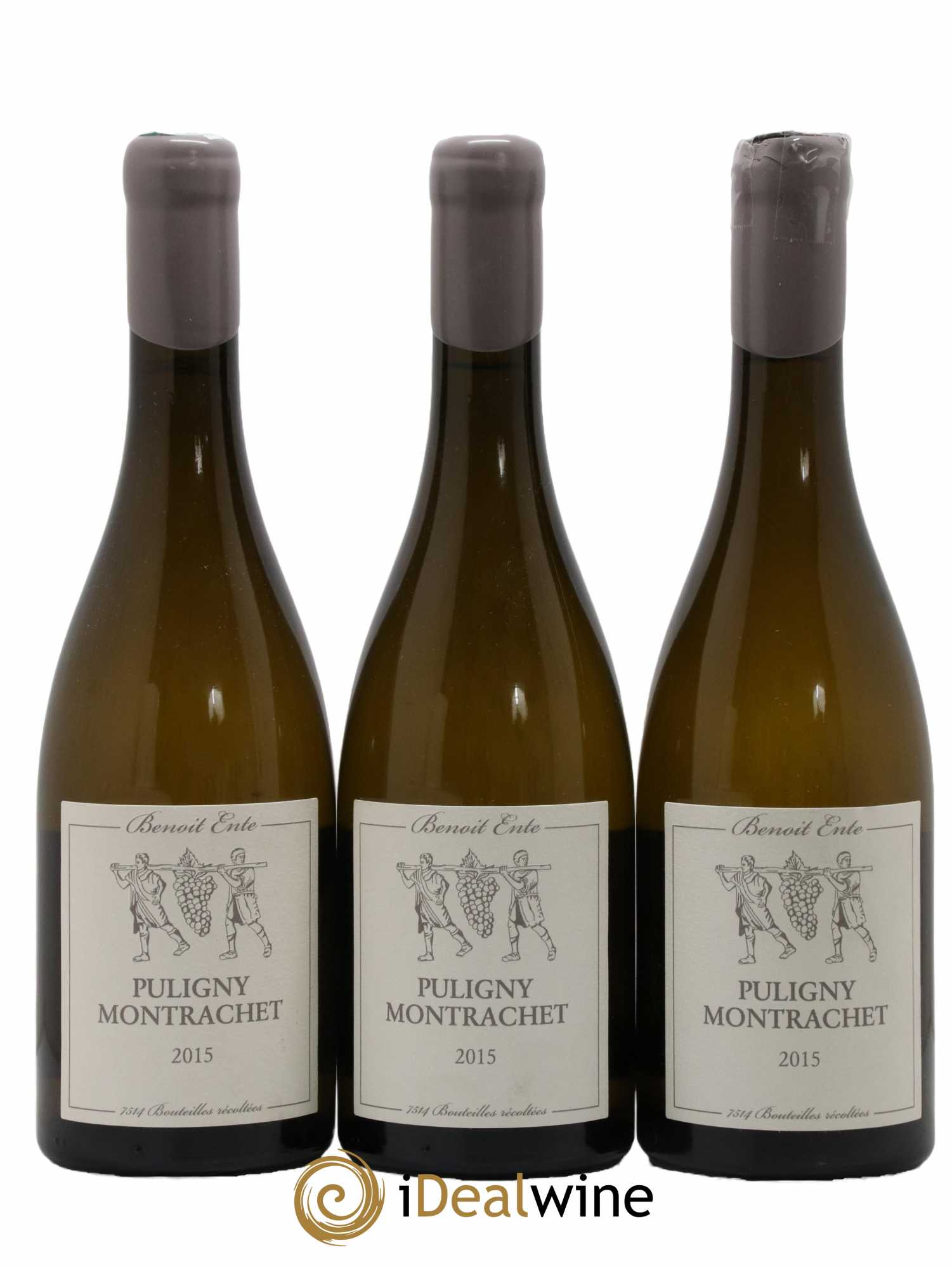 Puligny-Montrachet Benoit Ente 2015 - Lot de 3 bouteilles - 0