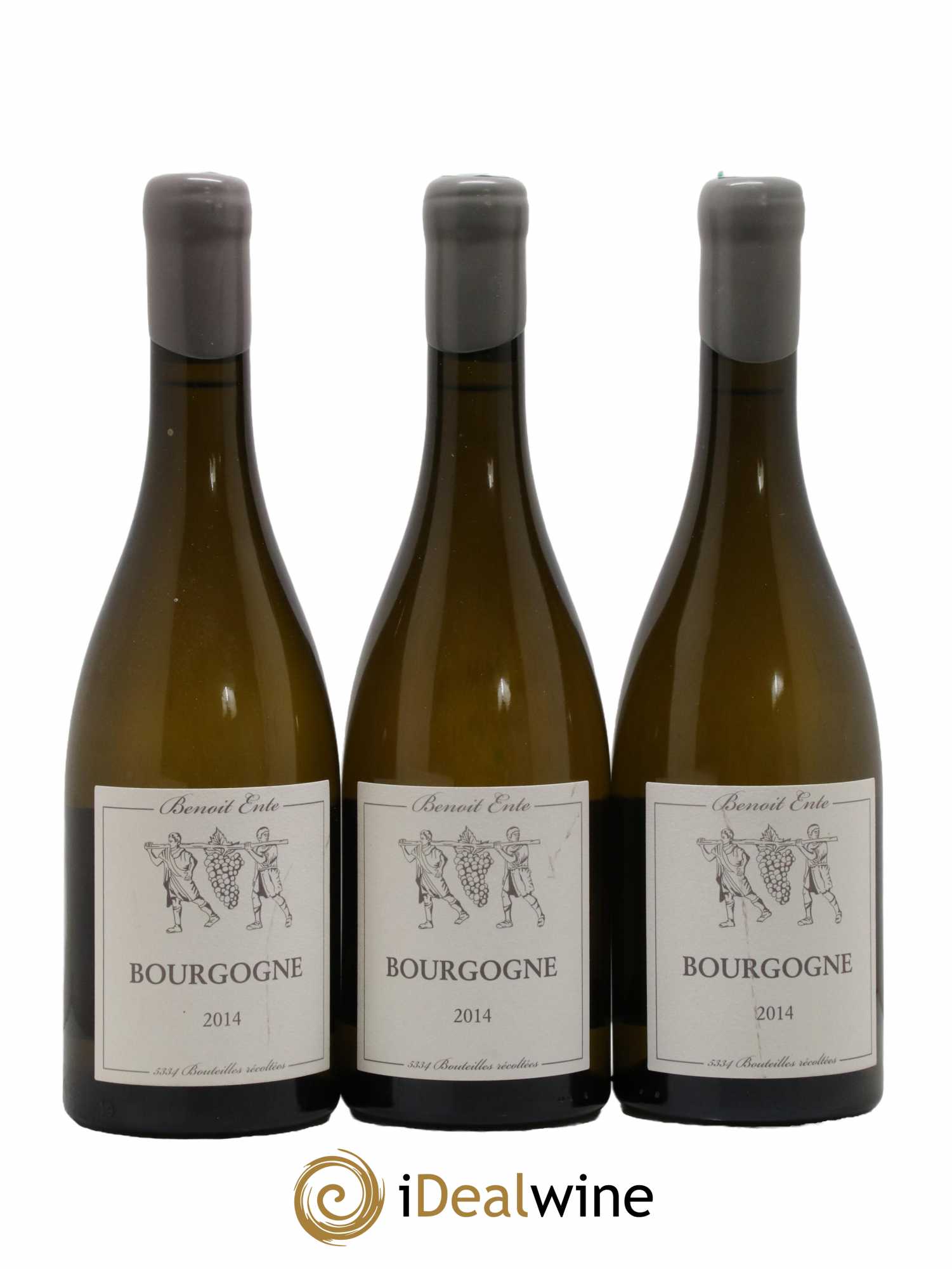 Bourgogne Chardonnay Benoit Ente 2014 - Lot de 3 bouteilles - 0