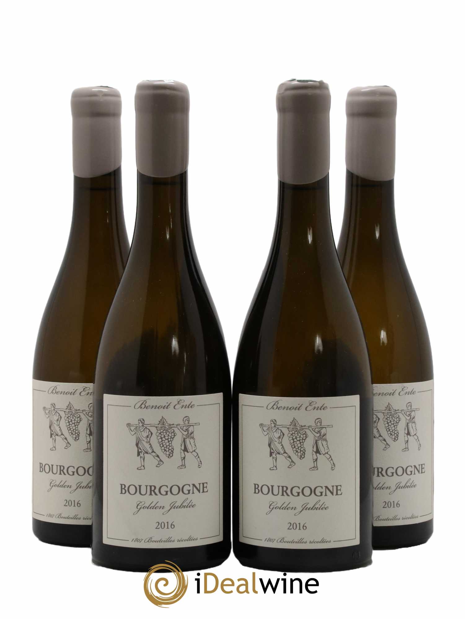 Bourgogne Golden Jubilee Benoit Ente 2016 - Lot de 4 bouteilles - 0