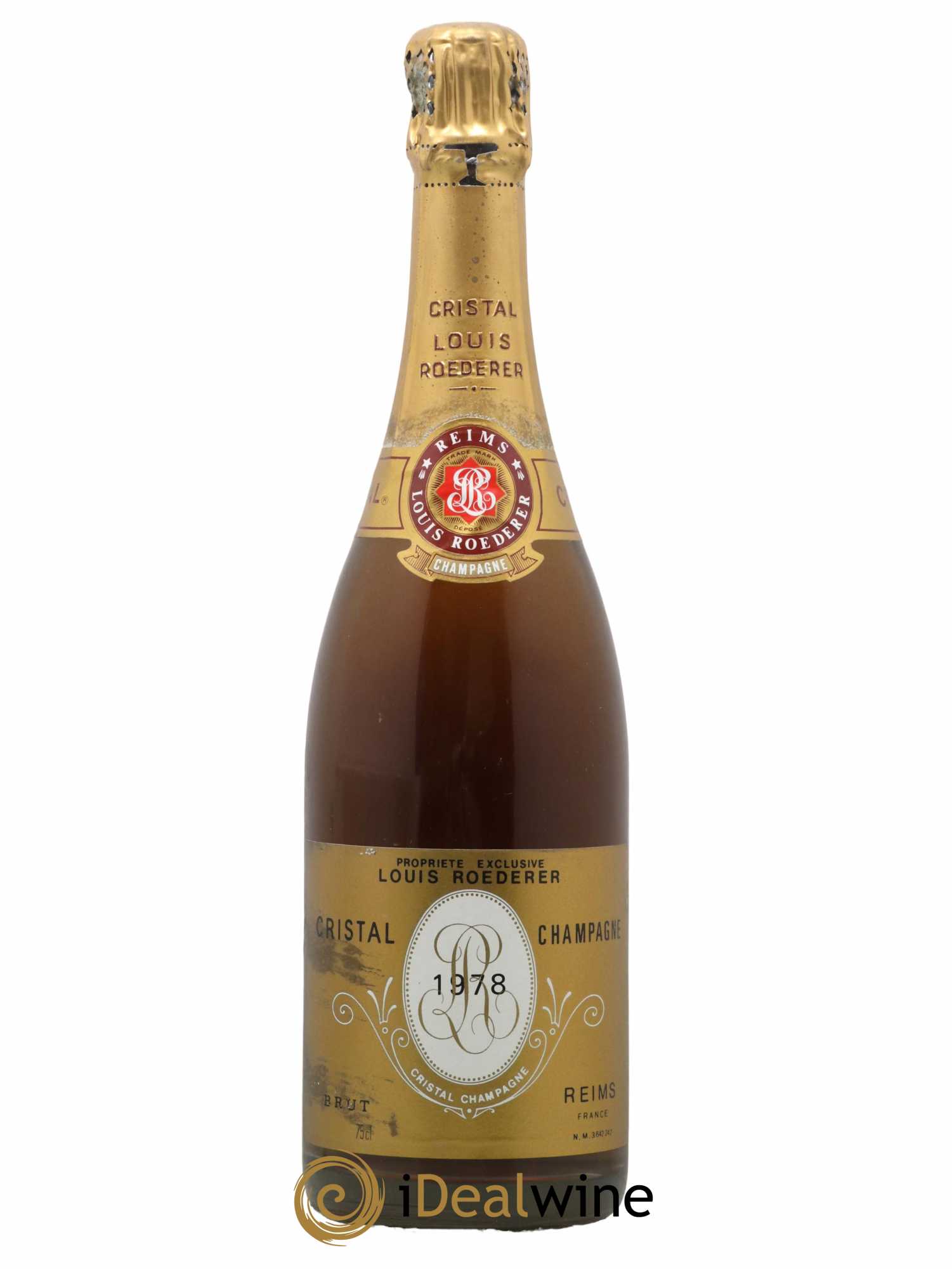Cristal Louis Roederer 1978 - Lot de 1 bouteille - 0