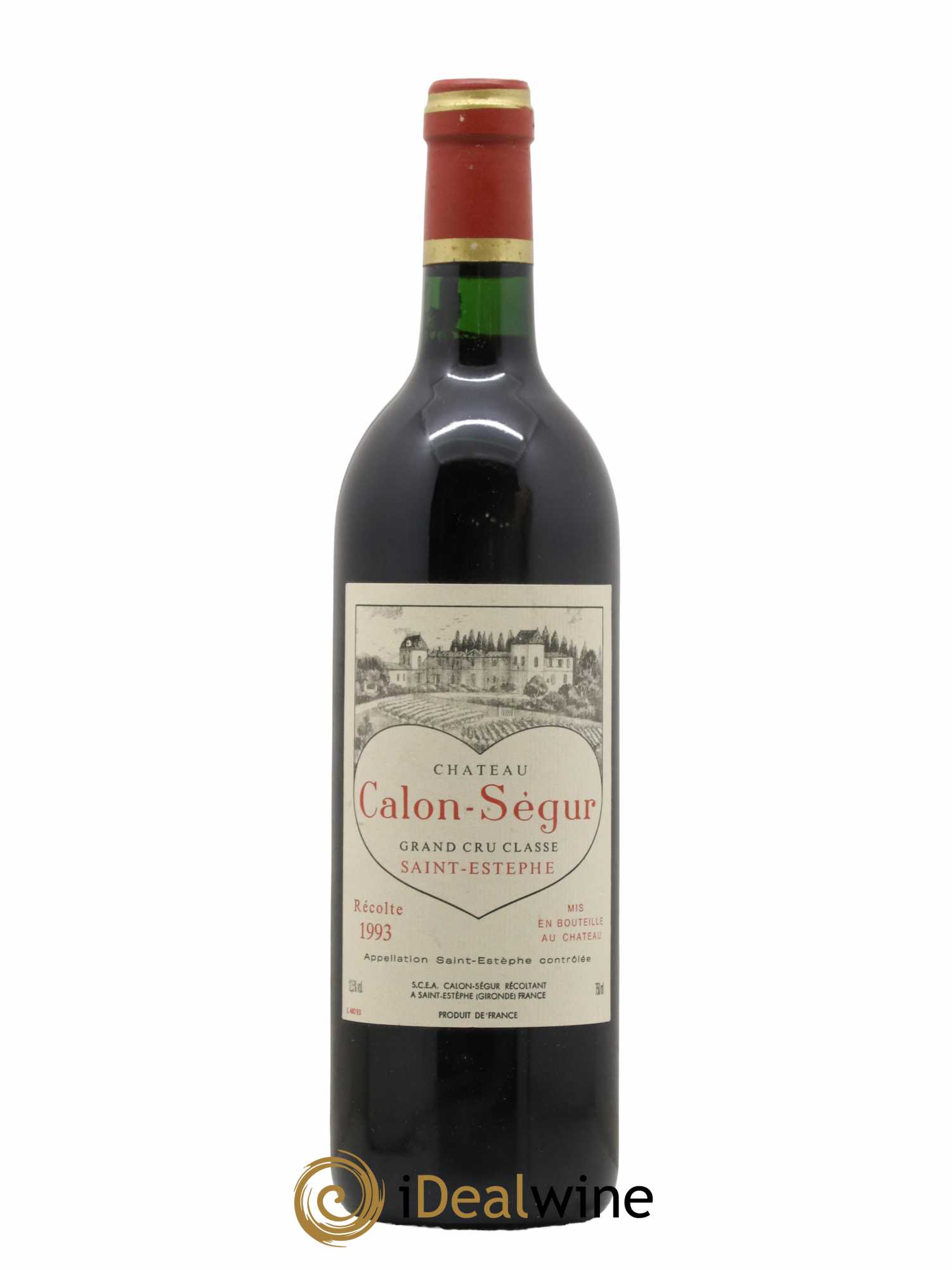 Château Calon Ségur 3ème Grand Cru Classé 1993 - Lot de 1 bouteille - 0
