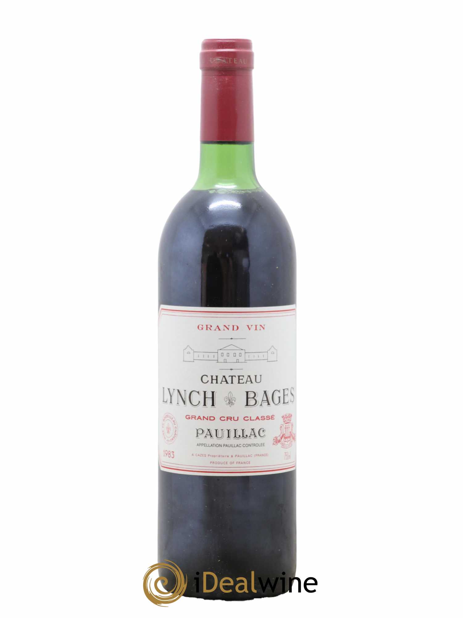 Château Lynch Bages 5ème Grand Cru Classé 1983 - Lot de 1 bouteille - 0