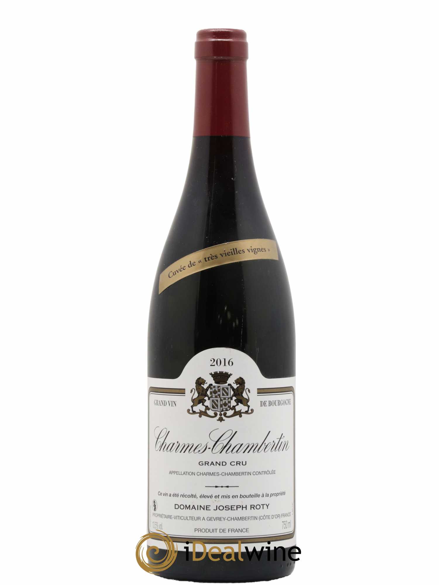 Charmes-Chambertin Grand Cru Très vieilles vignes Joseph Roty (Domaine) 2016 - Lot de 1 bouteille - 0