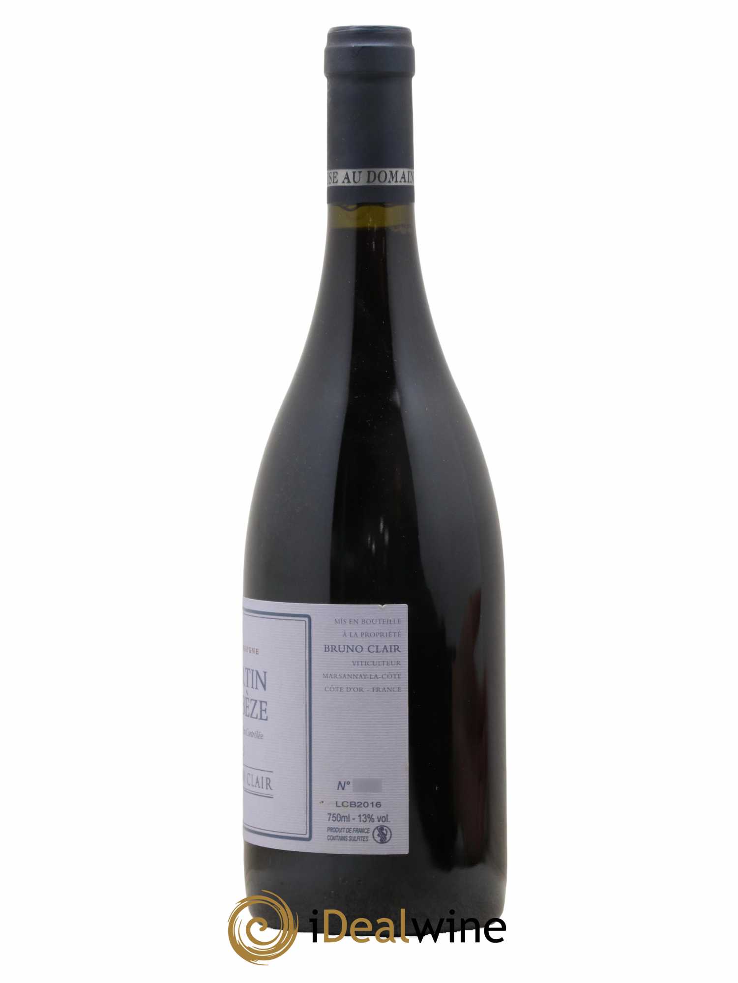 Chambertin Clos de Bèze Grand Cru Bruno Clair (Domaine) 2016 - Lot de 1 bouteille - 1