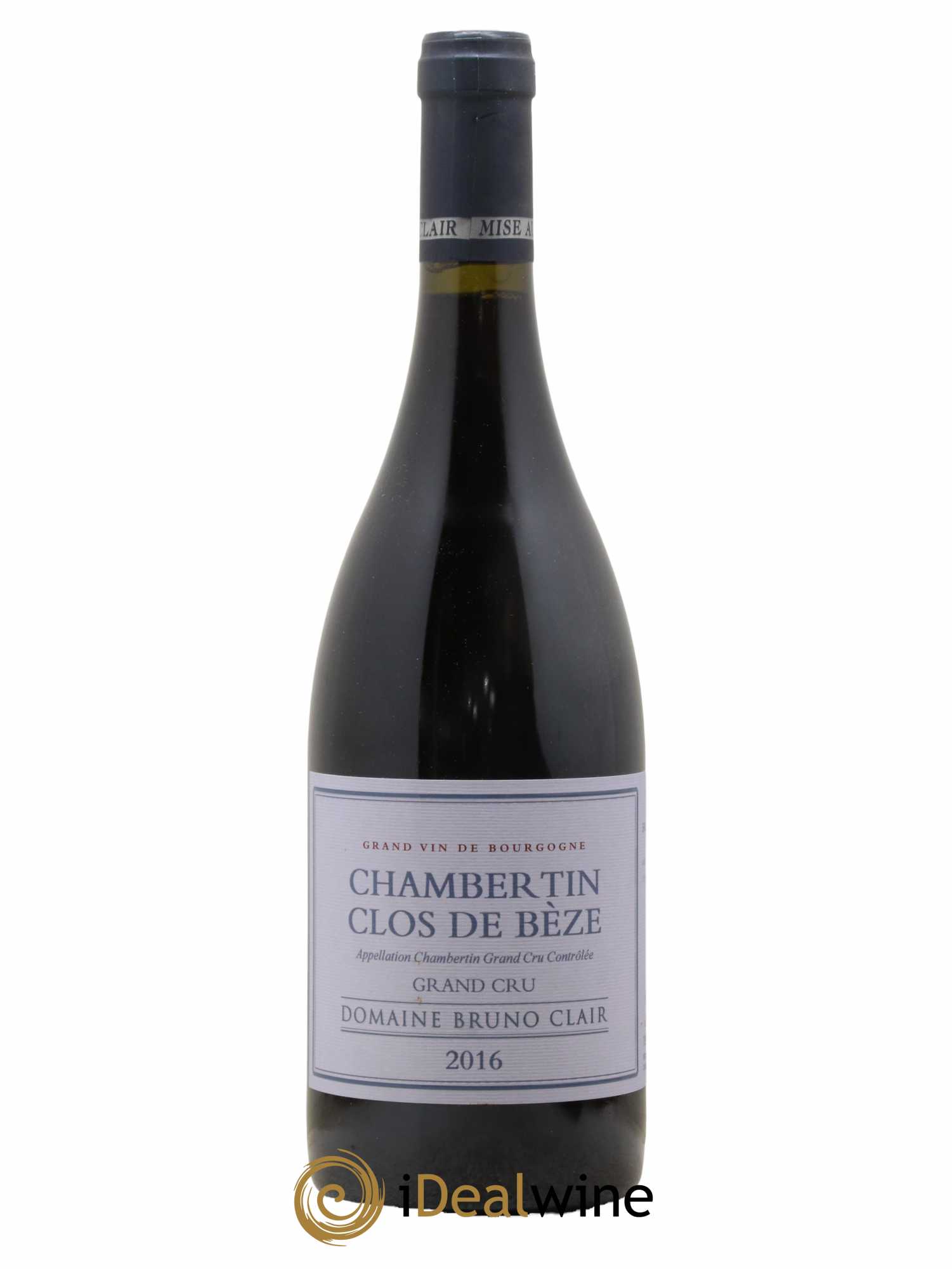 Chambertin Clos de Bèze Grand Cru Bruno Clair (Domaine) 2016 - Lot de 1 bouteille - 0