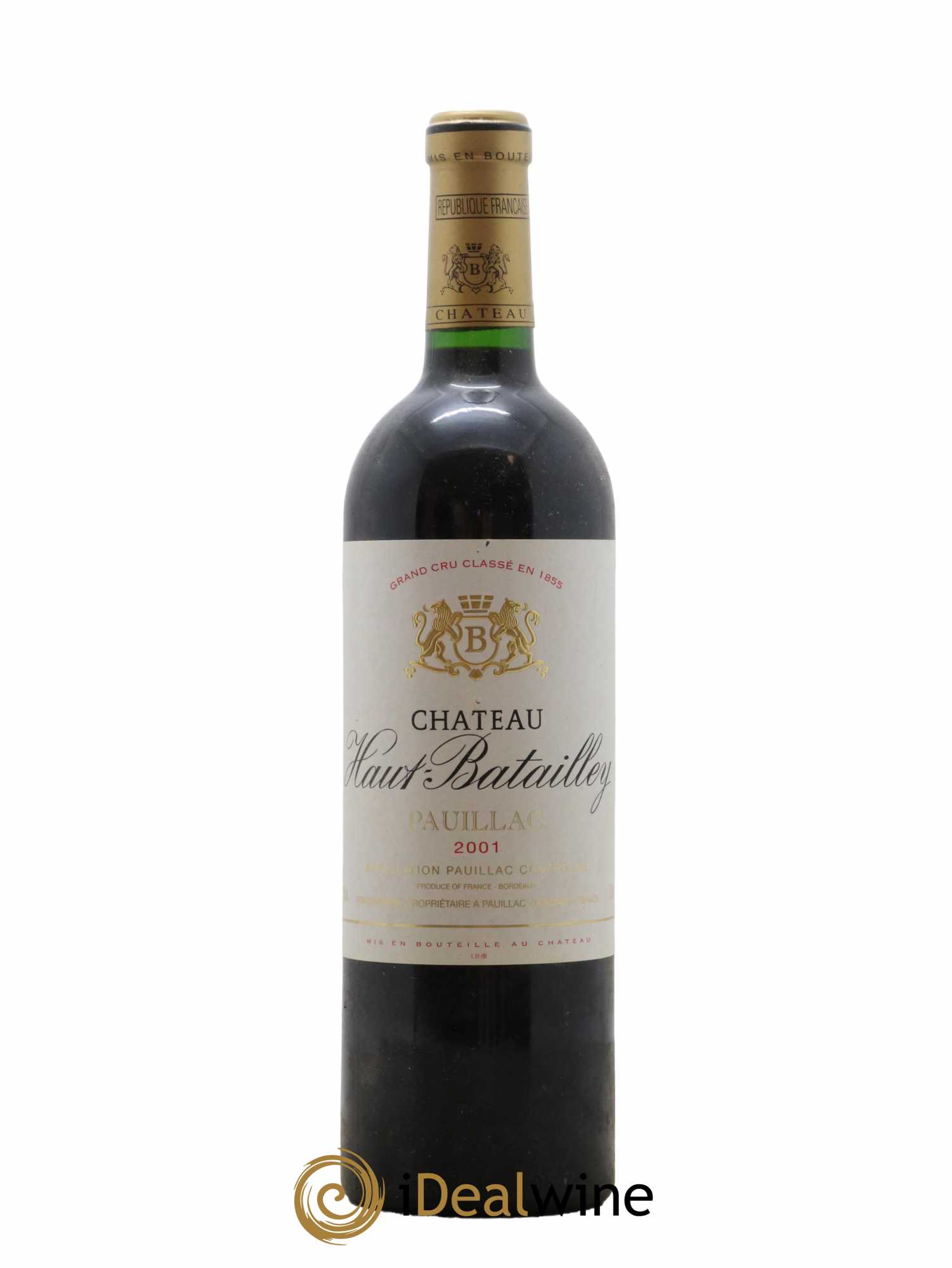 Château Haut Batailley 5ème Grand Cru Classé 2001 - Lot de 1 bouteille - 0