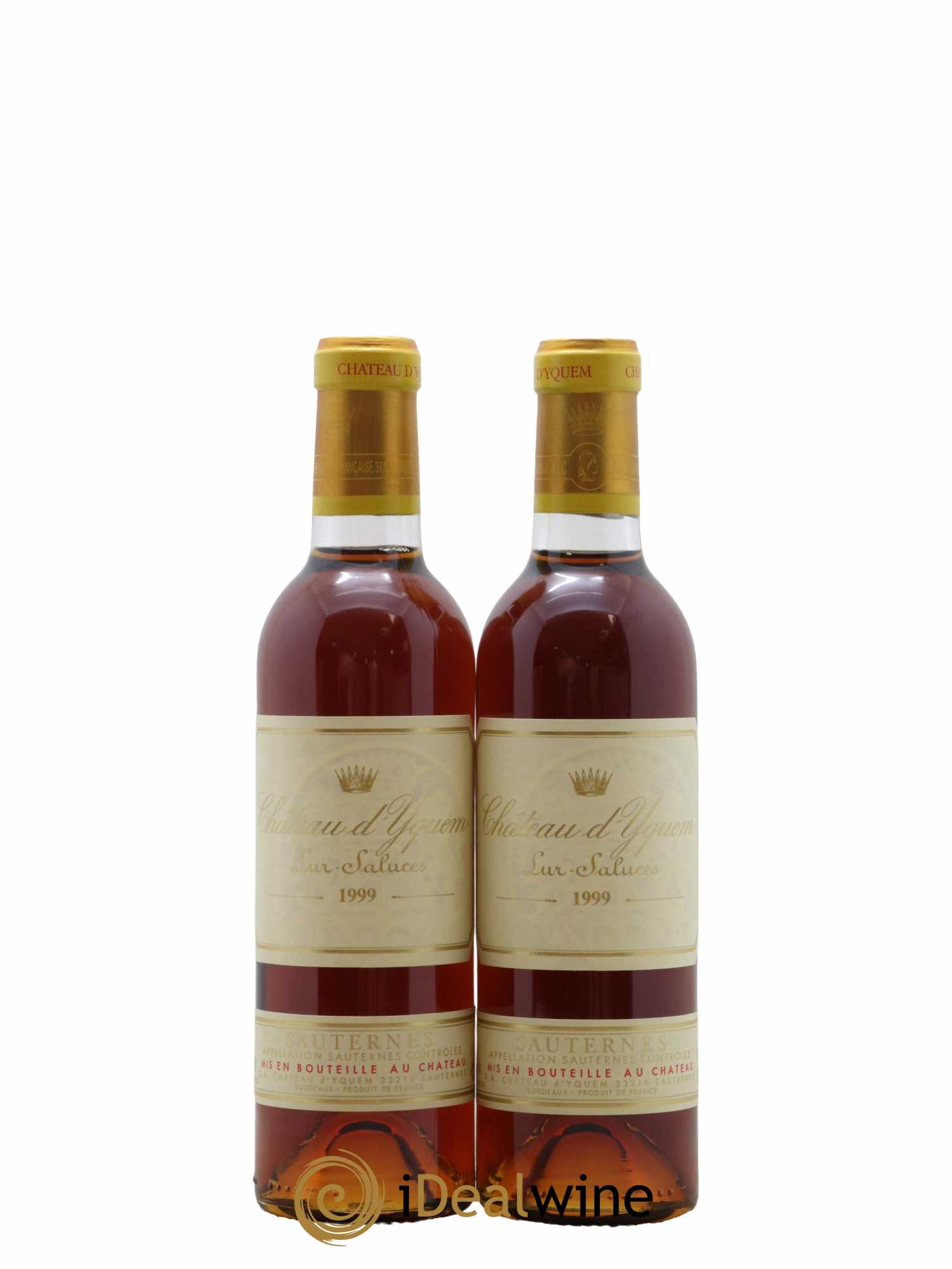 Château d' Yquem 1er Cru Classé Supérieur 1999 - Posten von 2 Demi-Flaschen - 0