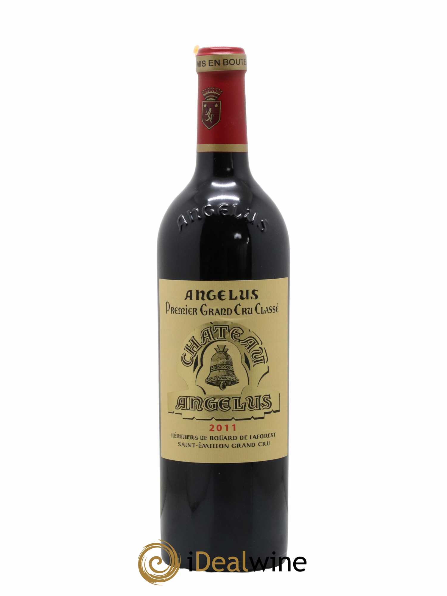 Château Angélus 1er Grand Cru Classé A 2011 - Lot de 1 bouteille - 0
