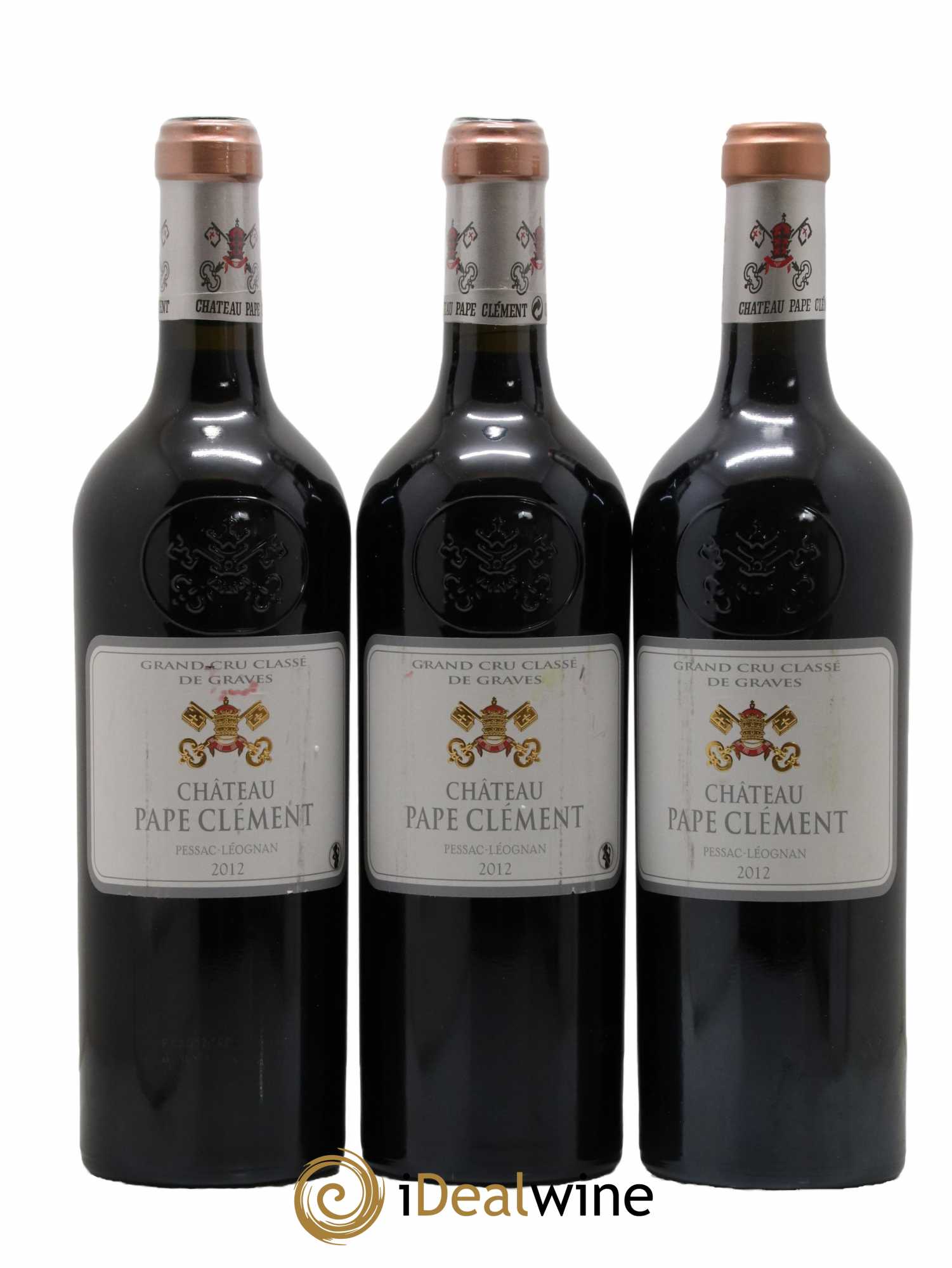 Château Pape Clément Cru Classé de Graves 2012 - Lot de 3 bouteilles - 0