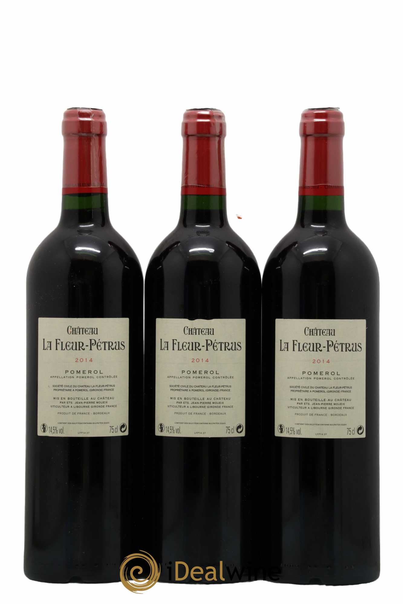 Château la Fleur Petrus 2014 - Lot de 3 bouteilles - 1