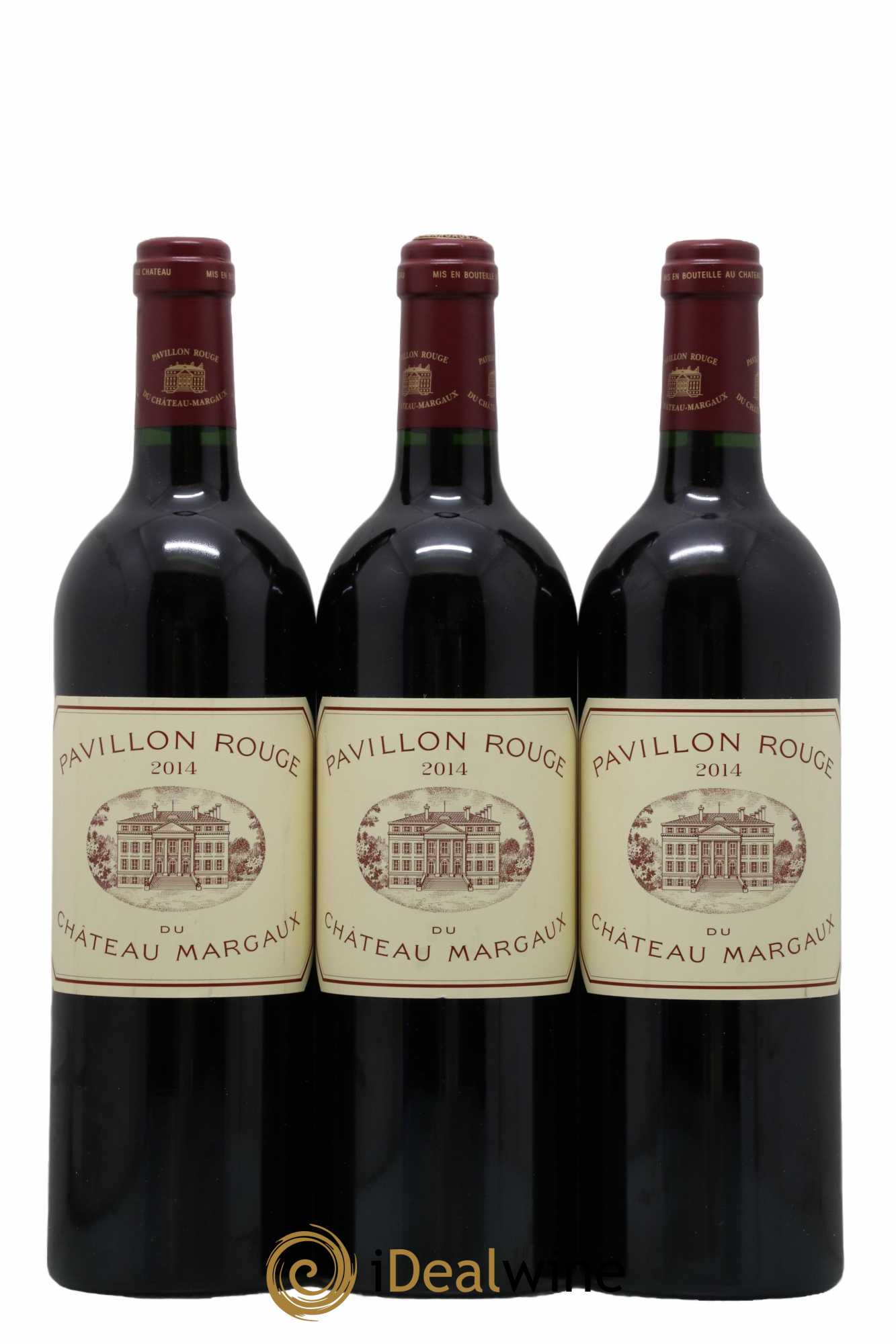 Pavillon Rouge du Château Margaux Second Vin 2014 - Lot de 3 bouteilles - 0