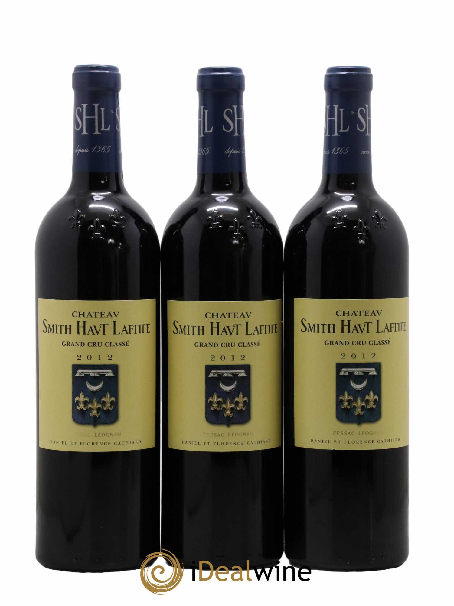 Château Smith Haut Lafitte Cru Classé de Graves 2012 - Lot de 3 bouteilles - 0