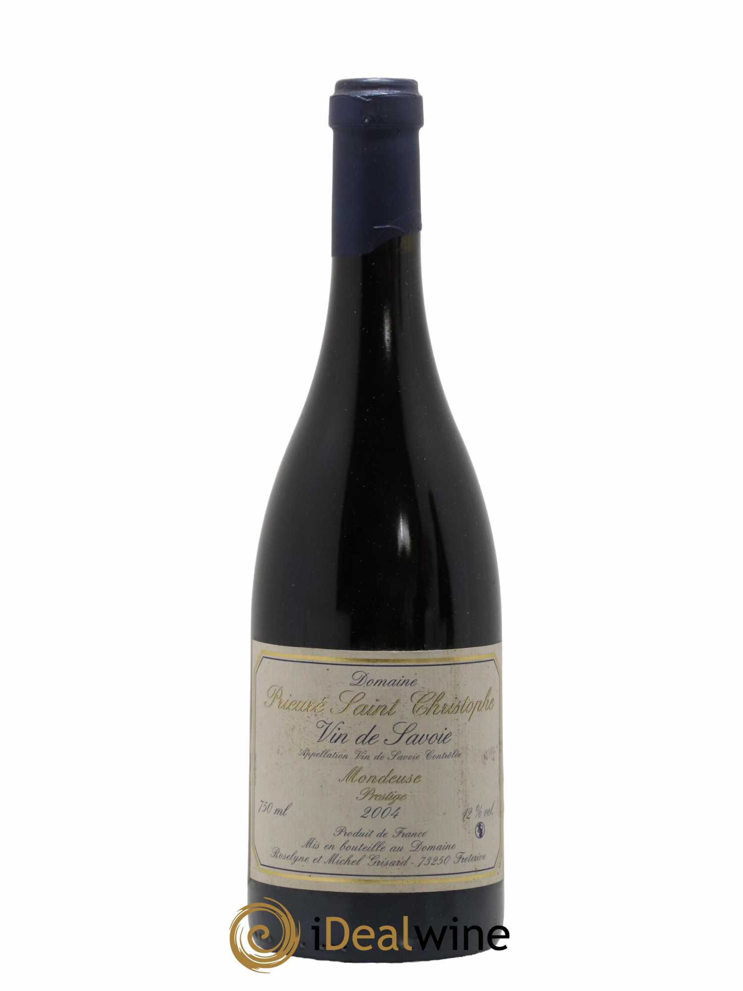 Vin des Allobroges Mondeuse Prestige Prieuré Saint Christophe (Domaine) 2004 - Lot de 1 bouteille - 0