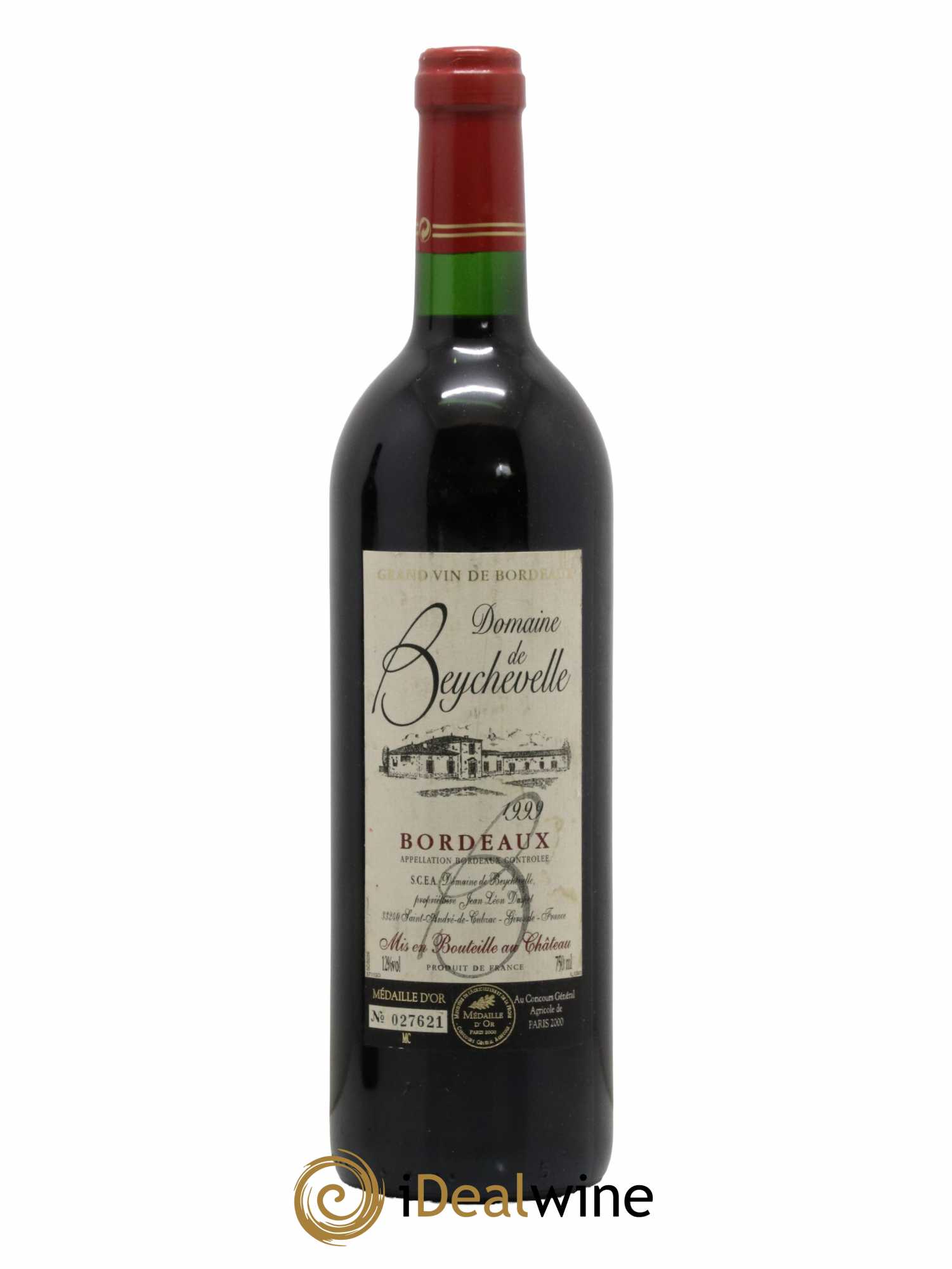 Bordeaux Domaine De Beychevelle 1999 - Lot de 1 bouteille - 0