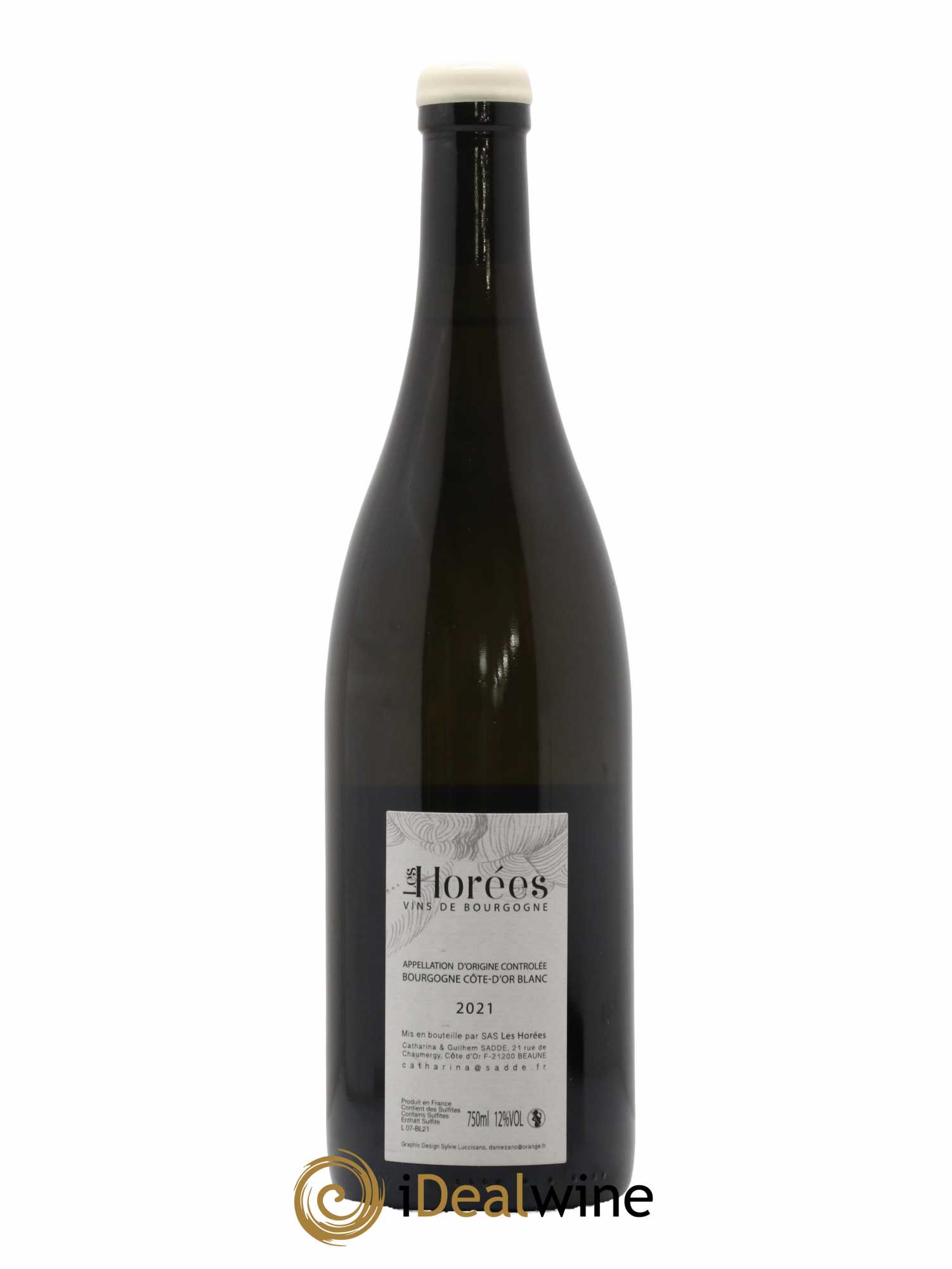 Bourgogne Aganippe Les Horées 2021 - Lot de 1 bouteille - 1