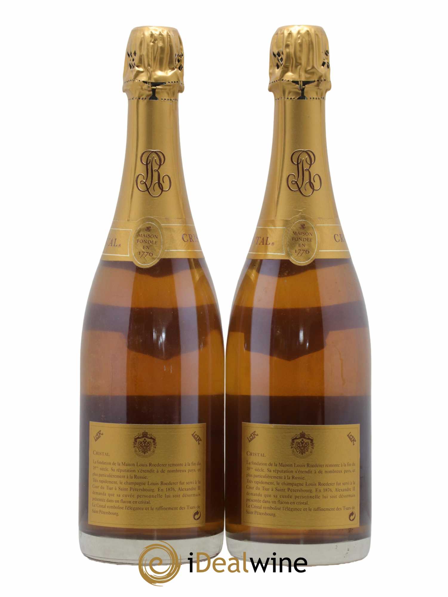 Cristal Louis Roederer 1989 - Lotto di 2 bottiglie - 2