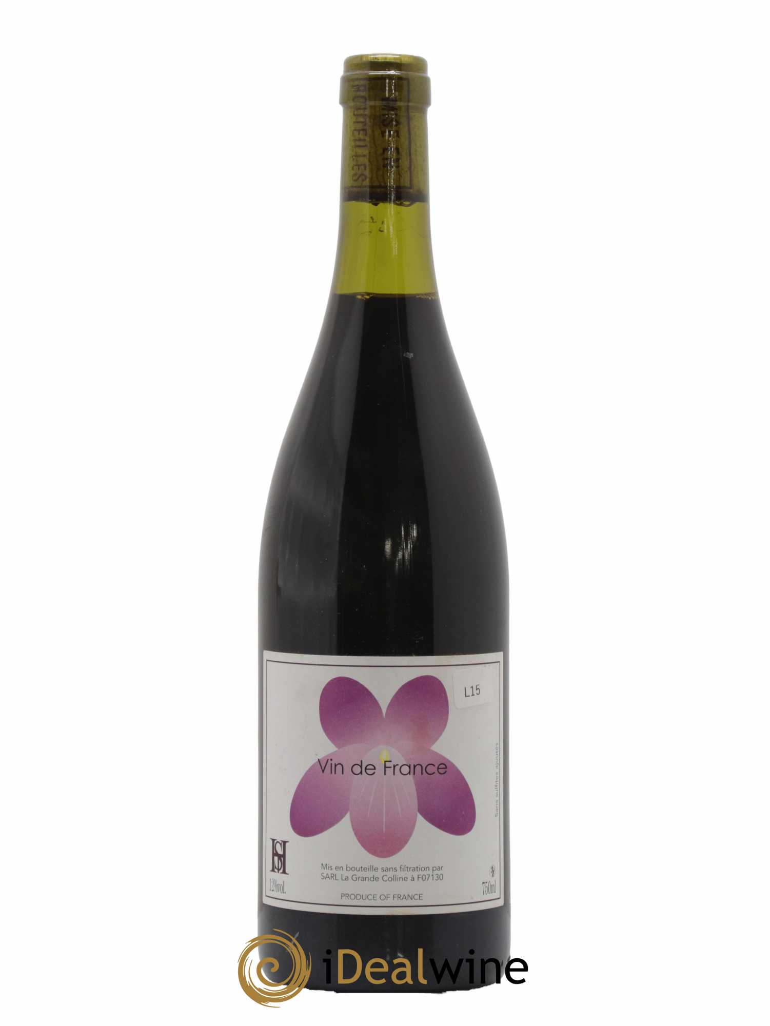 Vin de France (Ex Saint-Joseph) Hirotake Ooka - Domaine La Grande Colline 2015 - Lot de 1 bouteille - 0