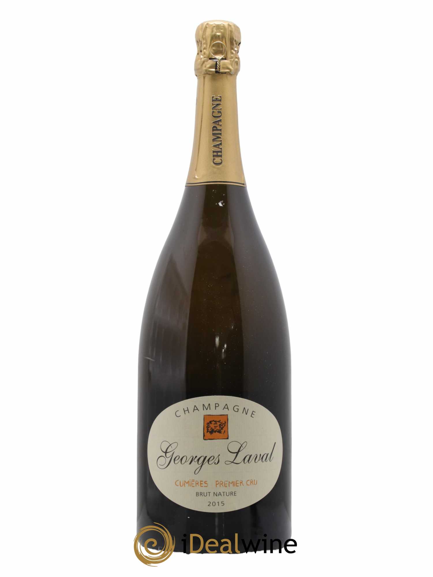 Cumières 1er Cru Brut Nature Georges Laval 2015 - Lot de 1 magnum - 0