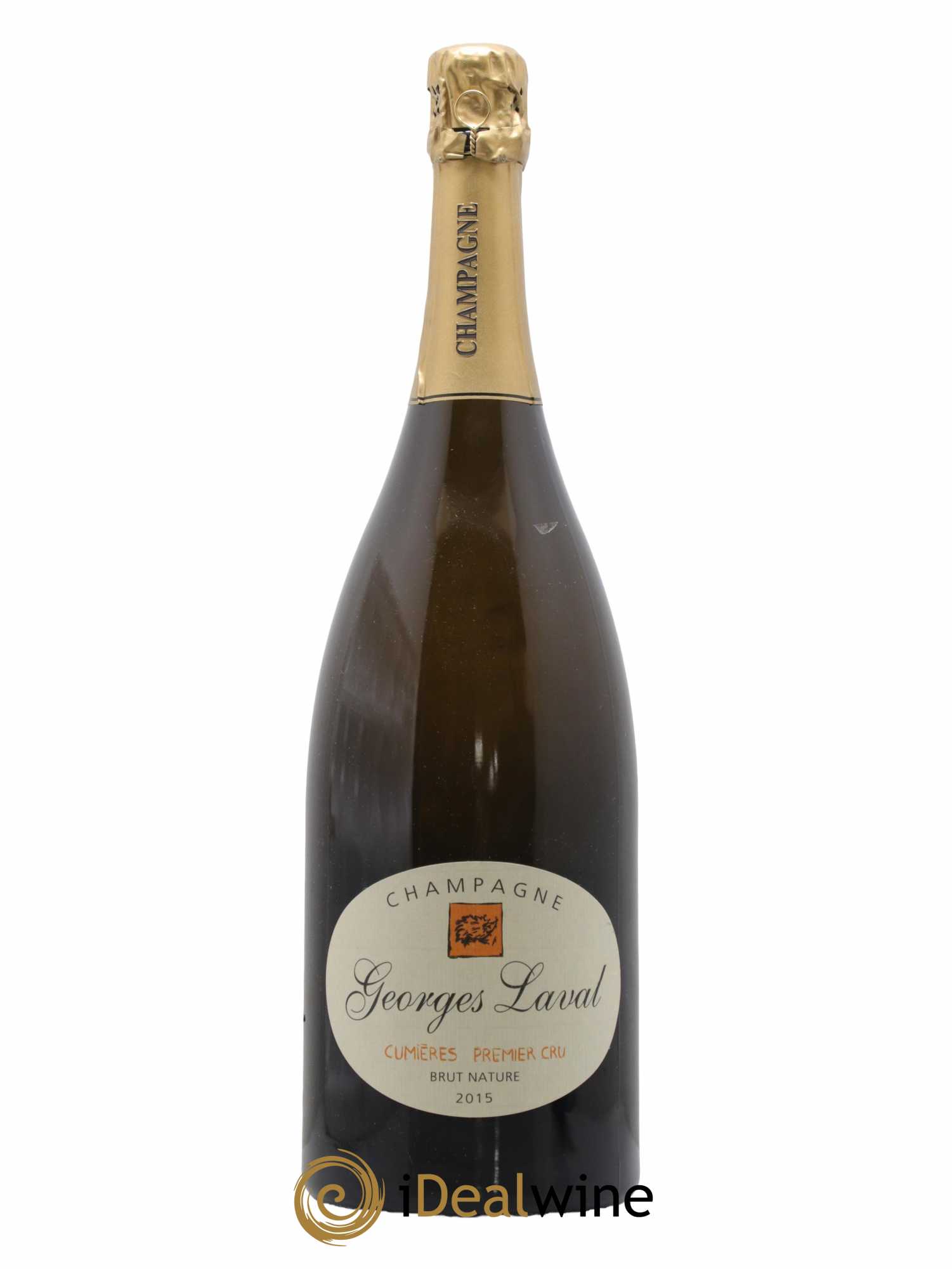 Cumières 1er Cru Brut Nature Georges Laval 2015 - Lot de 1 magnum - 0