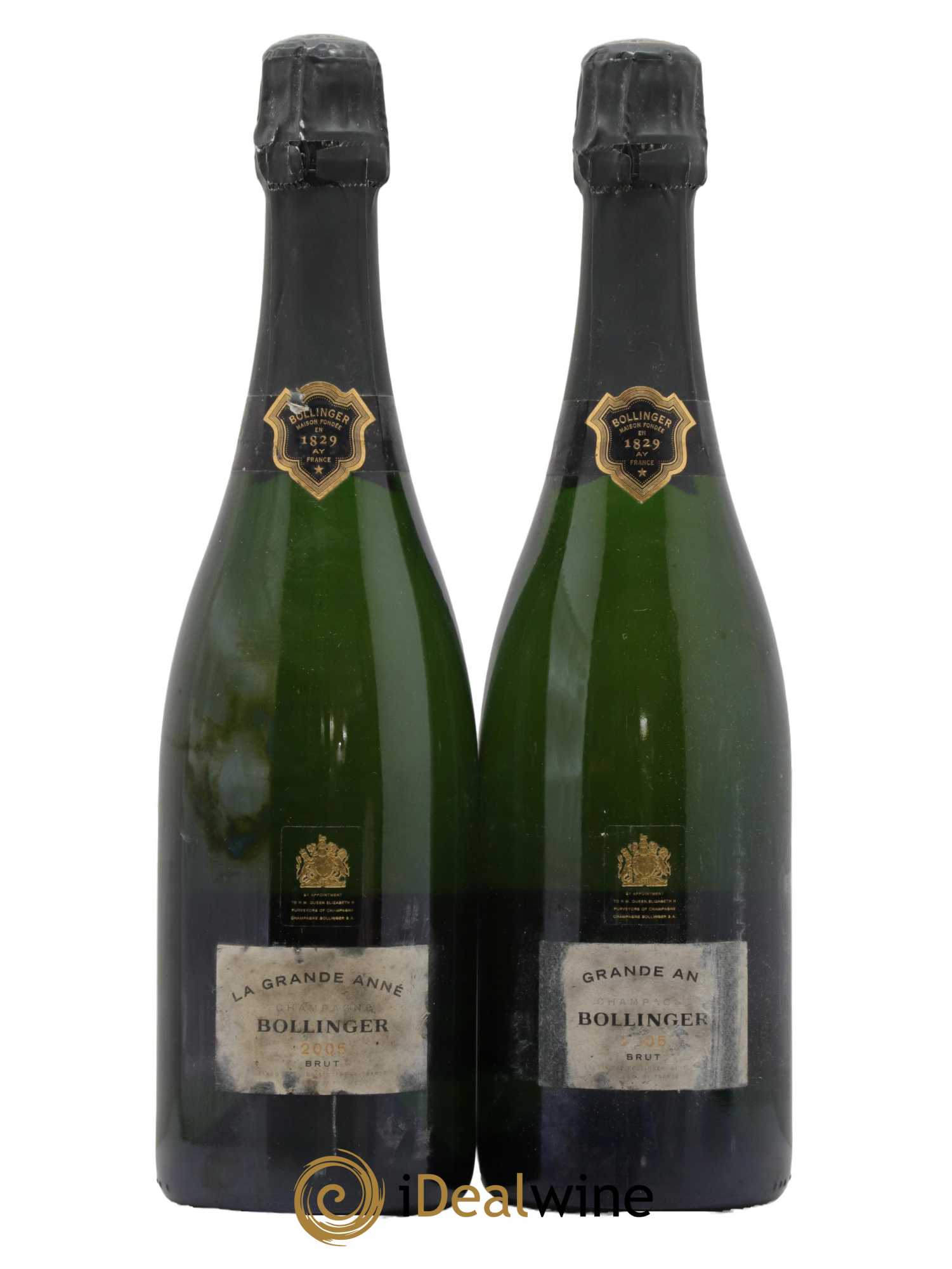 La Grande Année Brut Bollinger 2005 - Lot de 2 bouteilles - 0