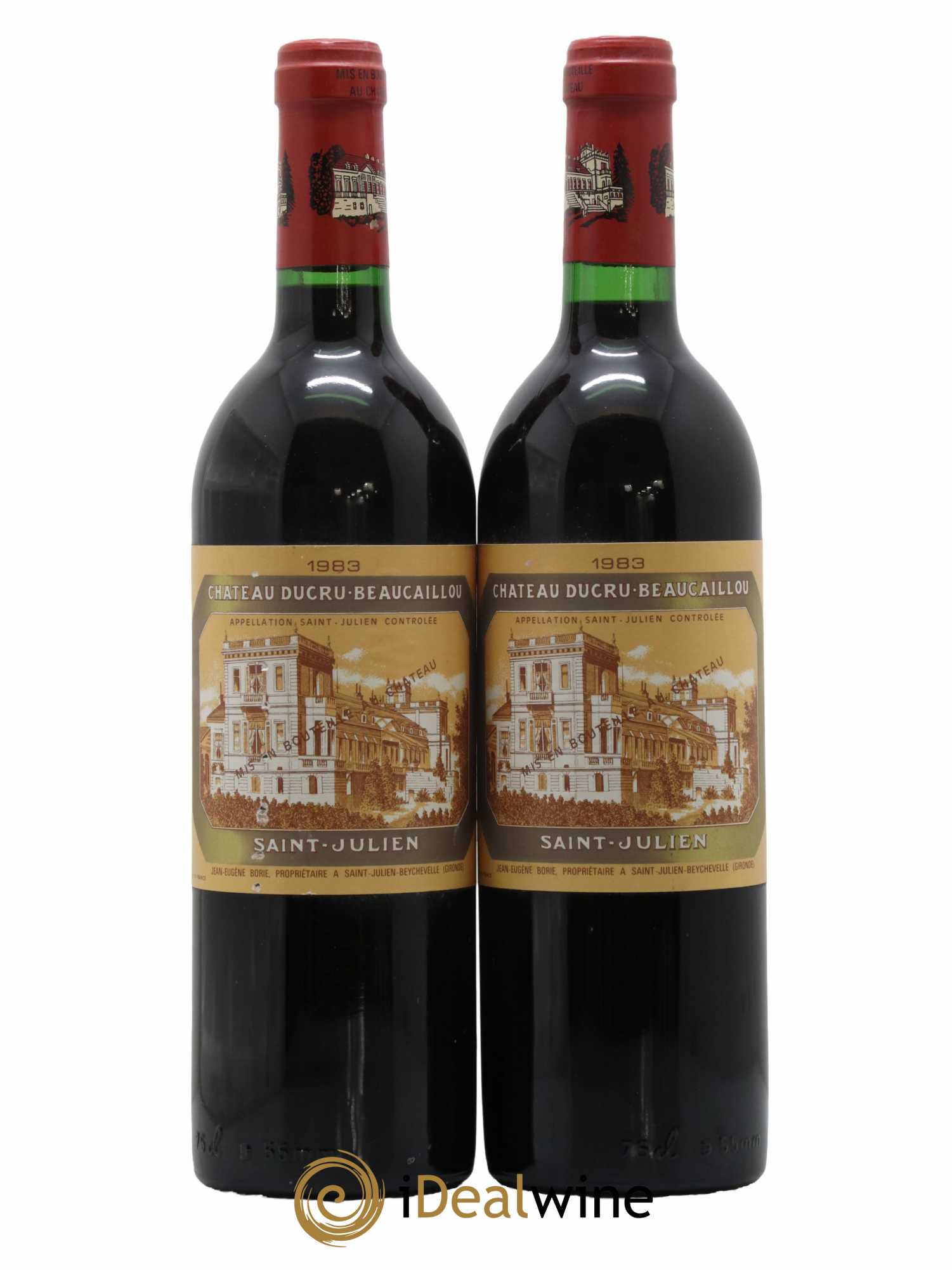 Château Ducru Beaucaillou 2ème Grand Cru Classé 1983 - Lot de 2 bouteilles - 0