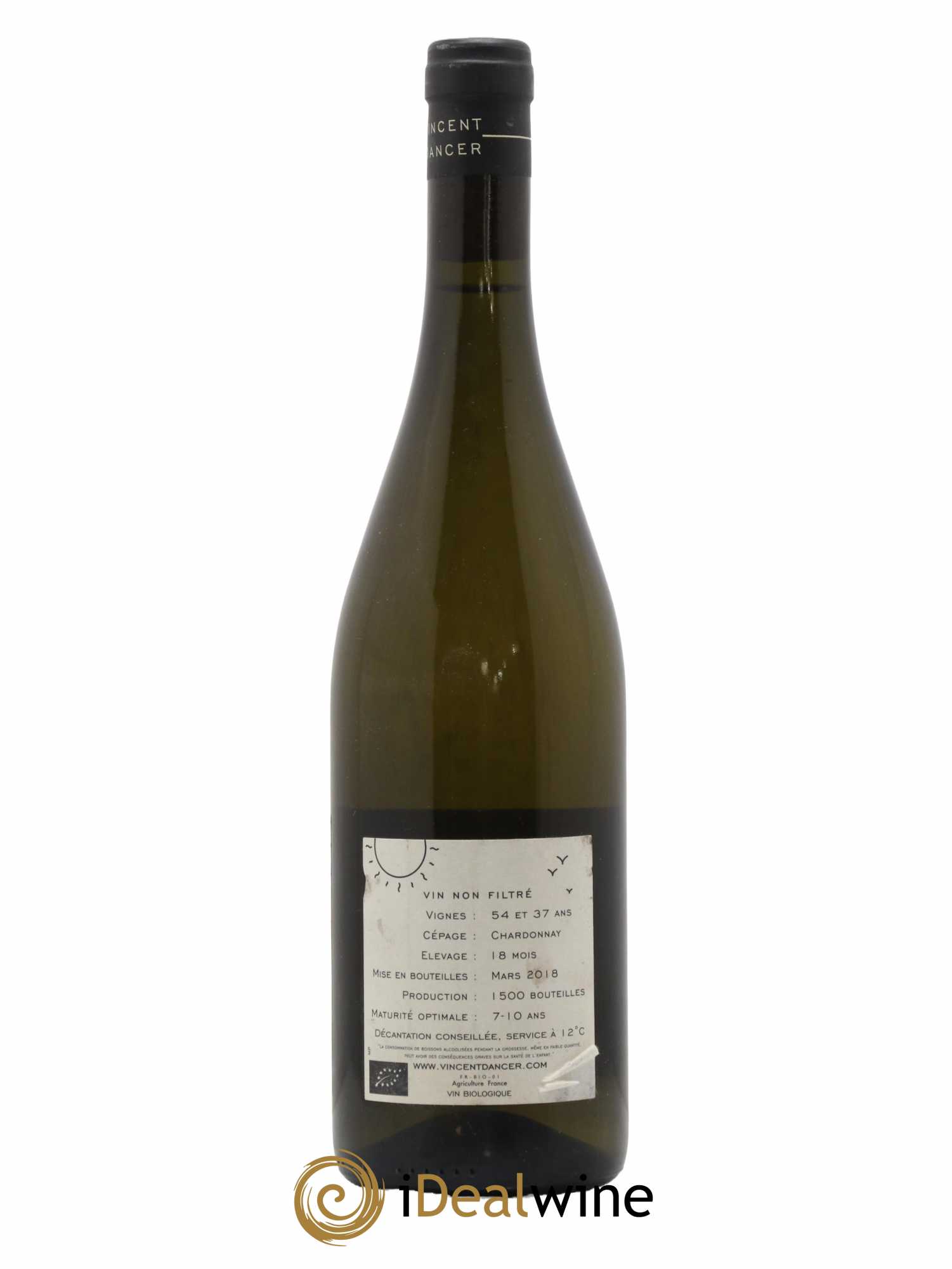 Meursault 1er Cru Perrières Vincent Dancer 2016 - Lot de 1 bouteille - 1