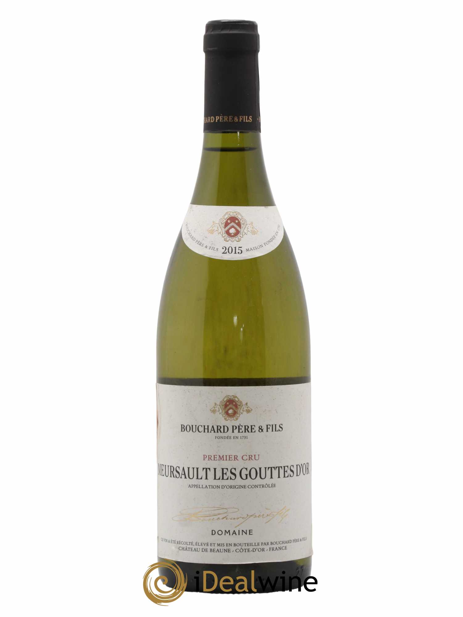 Meursault 1er Cru Les Gouttes d'Or Bouchard Père & Fils 2015 - Lot de 1 bouteille - 0