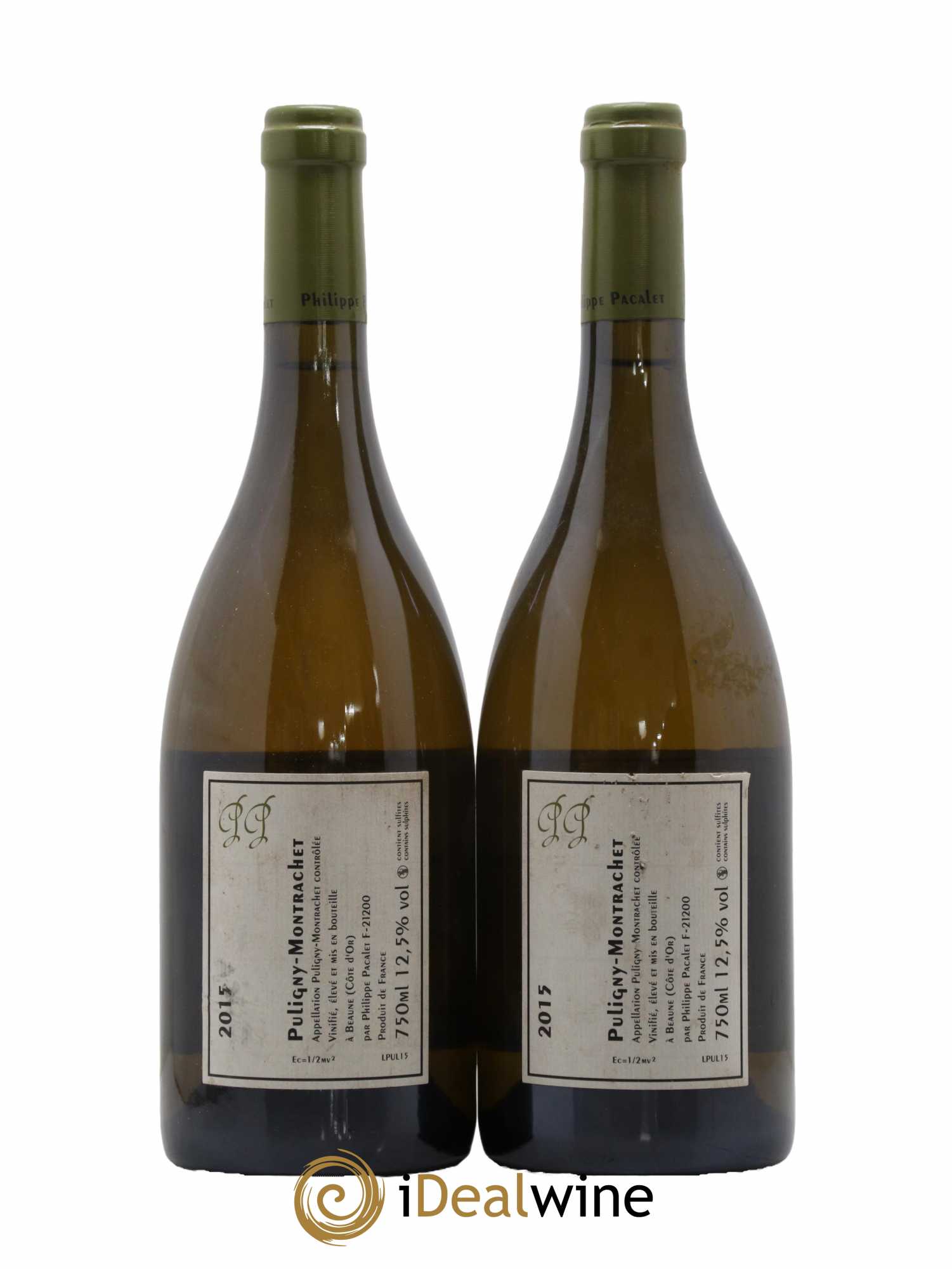 Puligny-Montrachet Philippe Pacalet 2015 - Lot de 2 bouteilles - 1