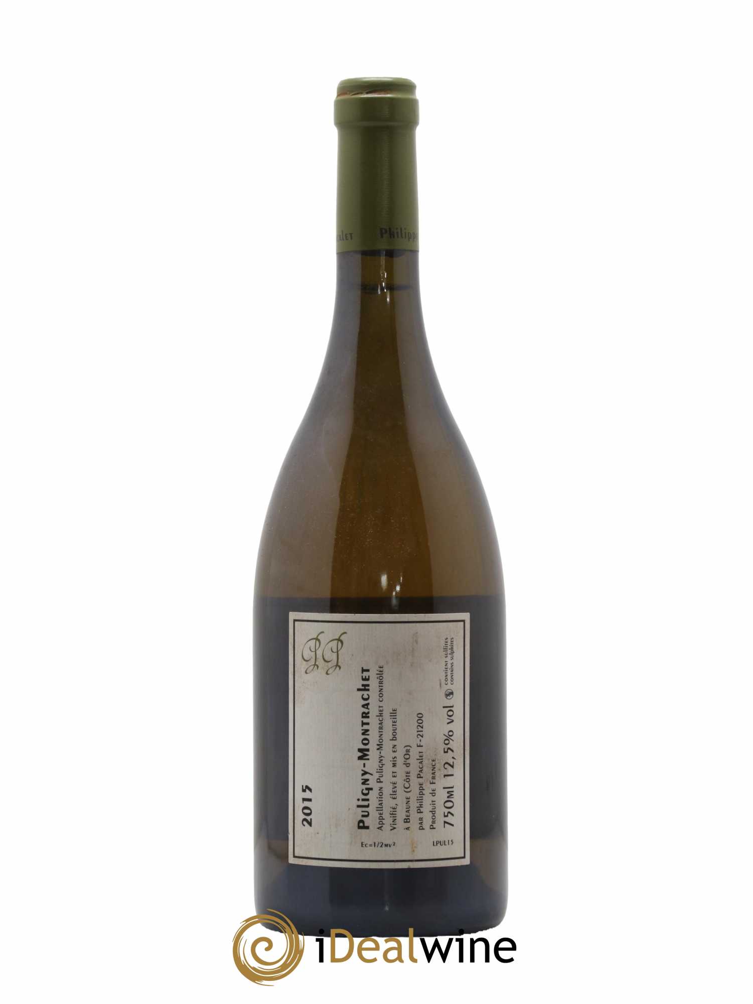 Puligny-Montrachet Philippe Pacalet 2015 - Lot de 1 bouteille - 1