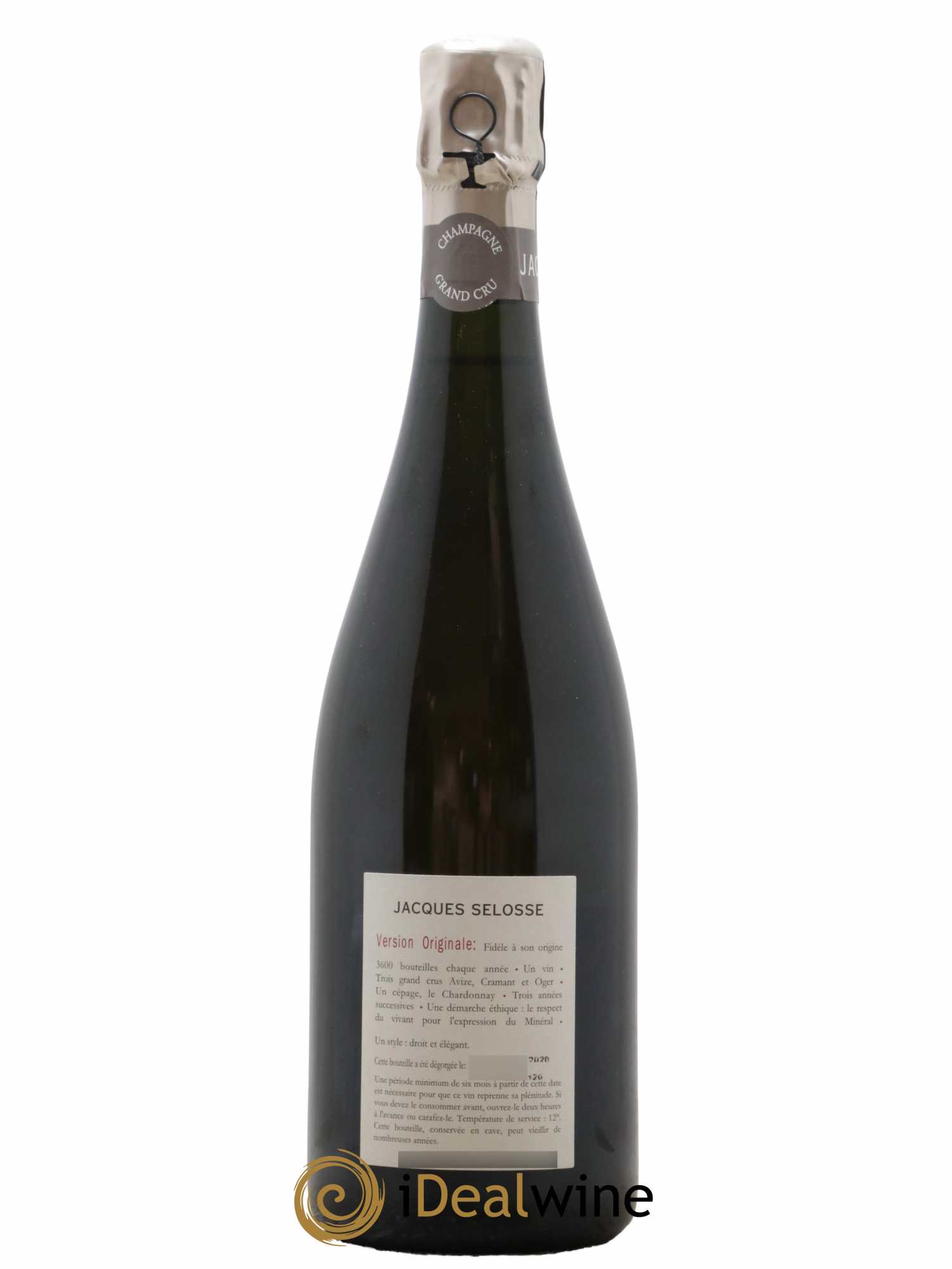 Version Originale Jacques Selosse - Lot de 1 bouteille - 1