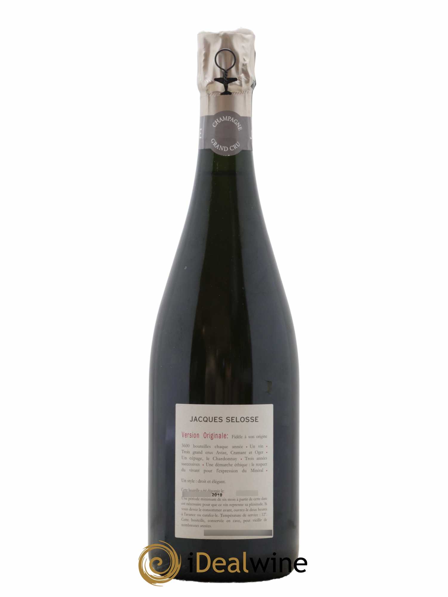Version Originale Jacques Selosse - Lot de 1 bouteille - 1
