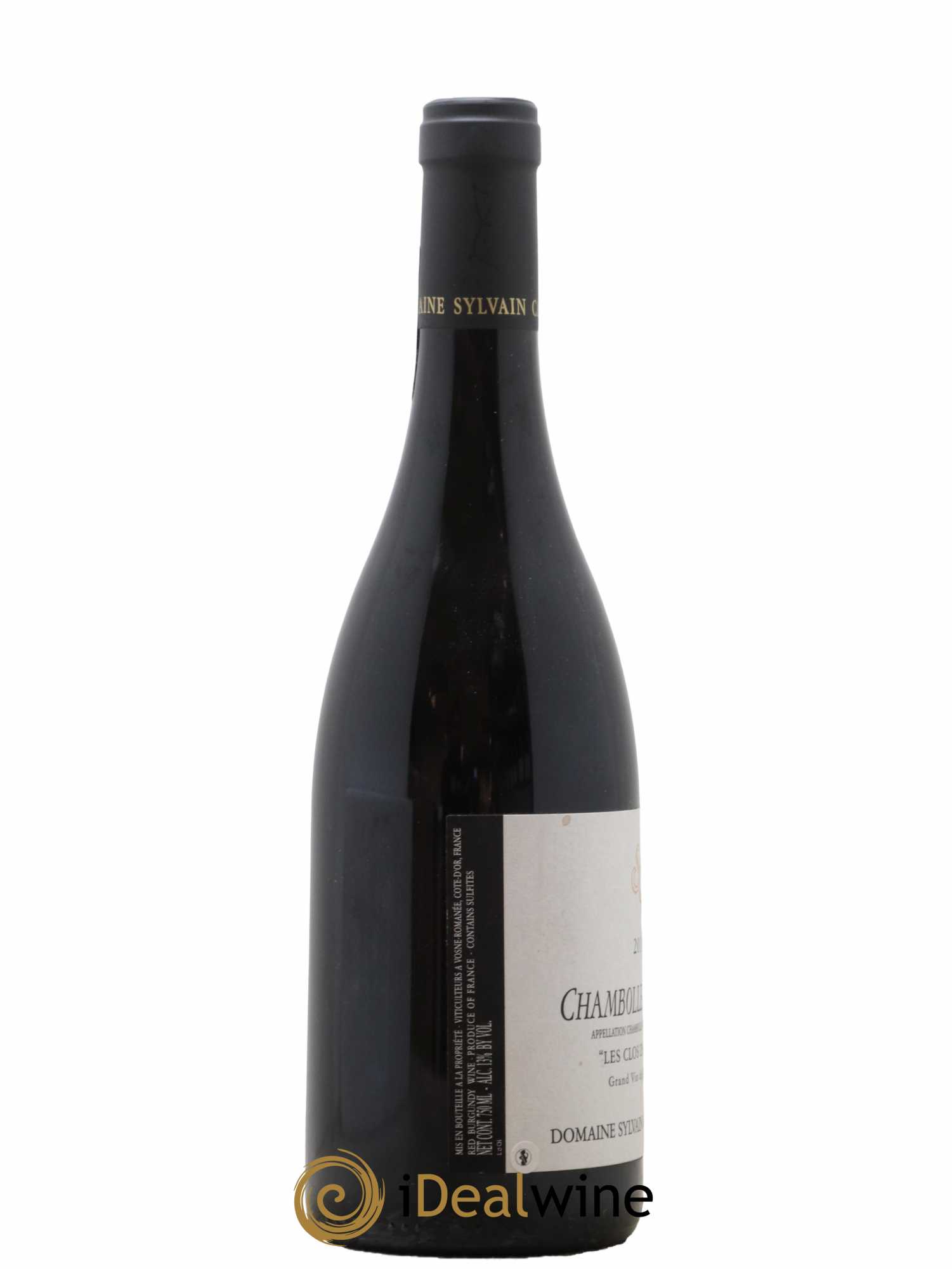 Chambolle-Musigny Les Clos de l'Orme Sylvain Cathiard & Fils 2015 - Lot de 1 bouteille - 1