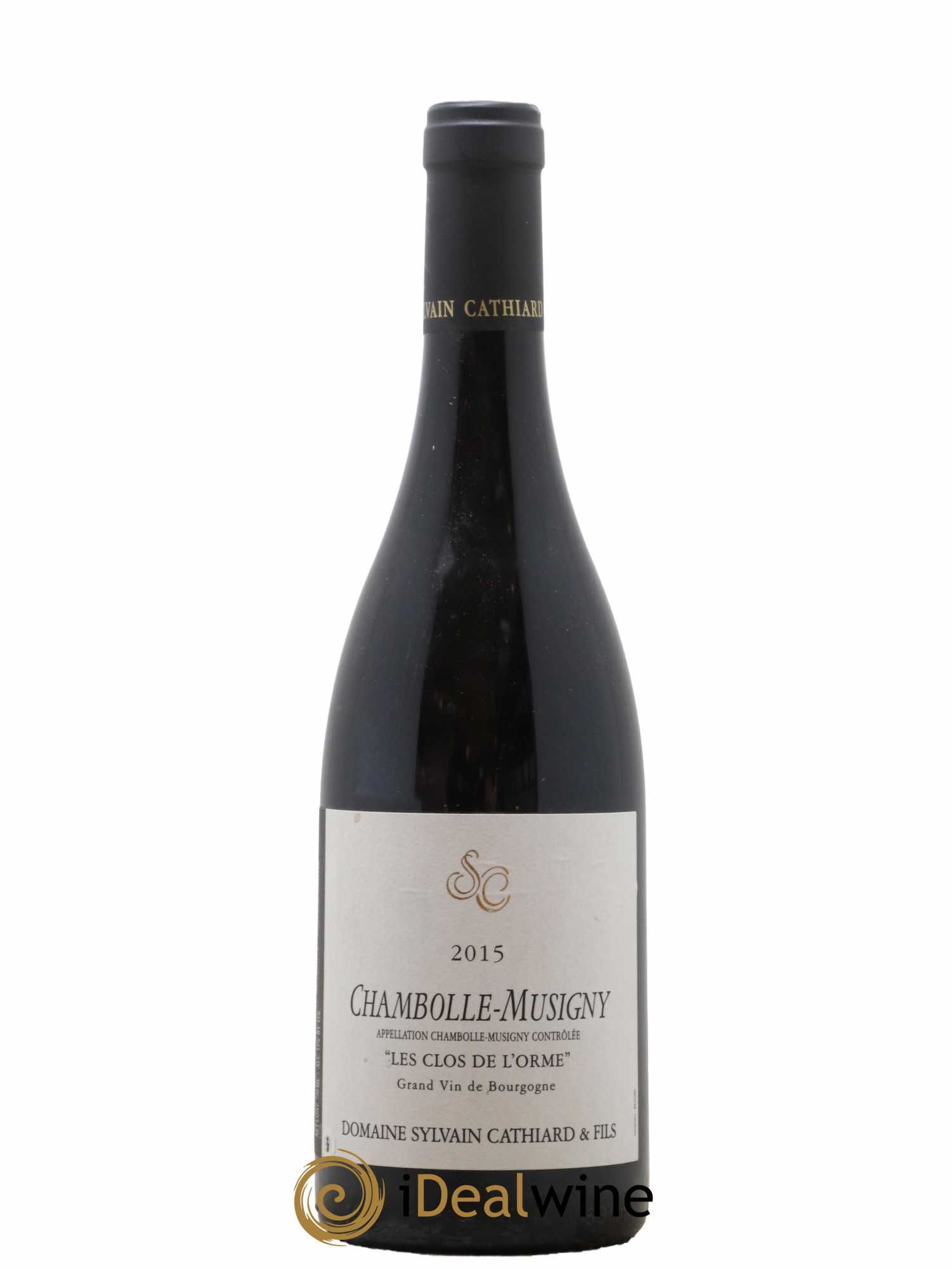 Chambolle-Musigny Les Clos de l'Orme Sylvain Cathiard & Fils 2015 - Lot de 1 bouteille - 0