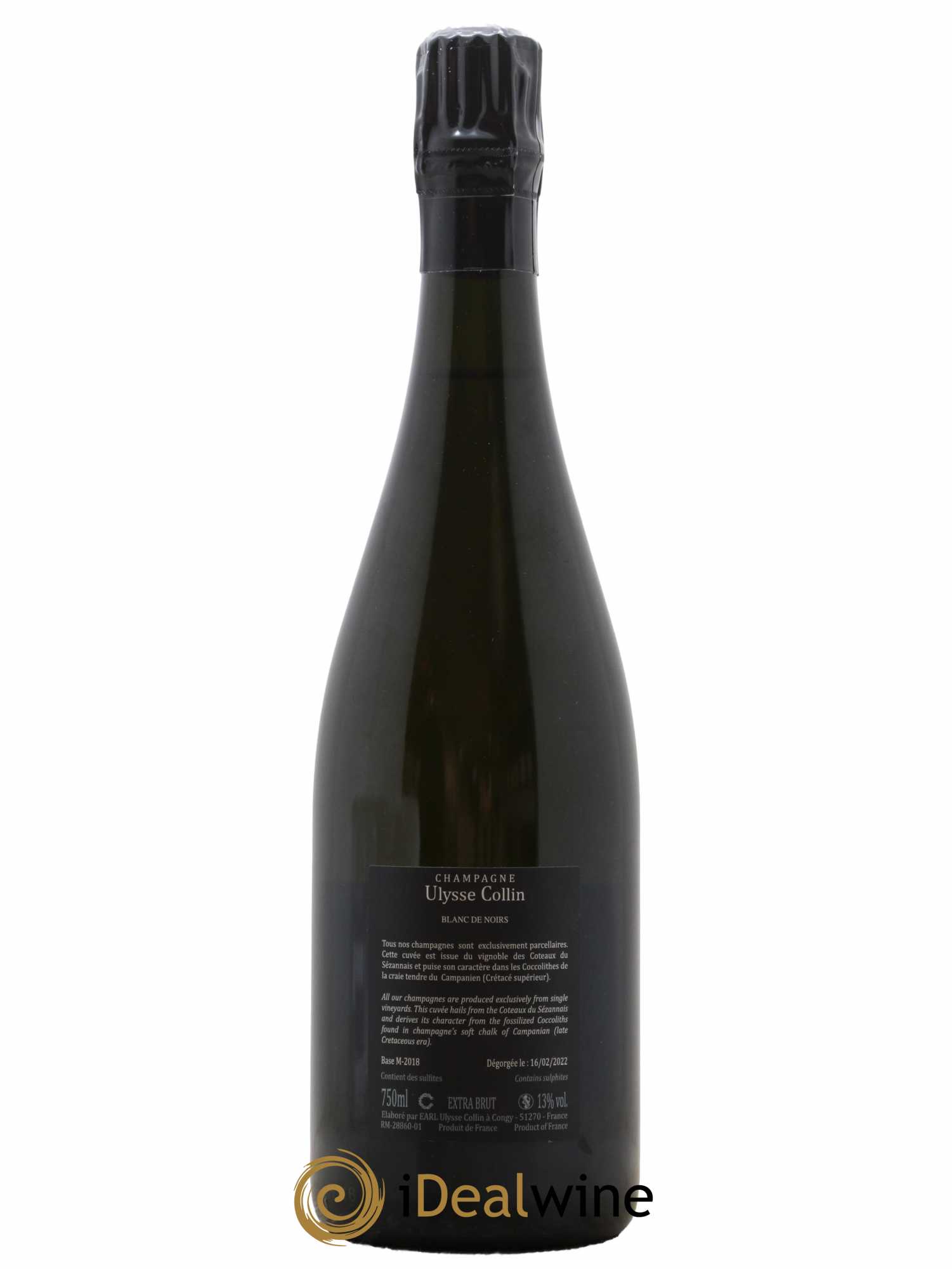 Les Maillons Blanc de Noirs Extra-Brut Ulysse Collin - Lot de 1 bouteille - 1