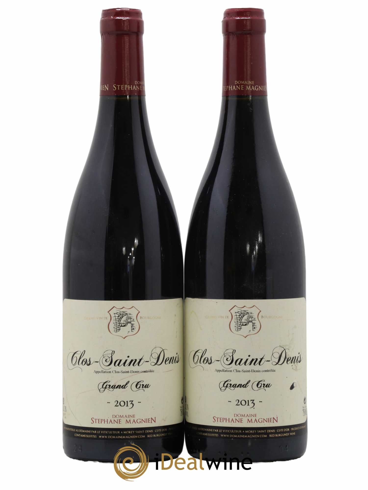 Clos Saint-Denis Grand Cru Stéphane Magnien (Domaine) 2013 - Lot de 2 bouteilles - 0