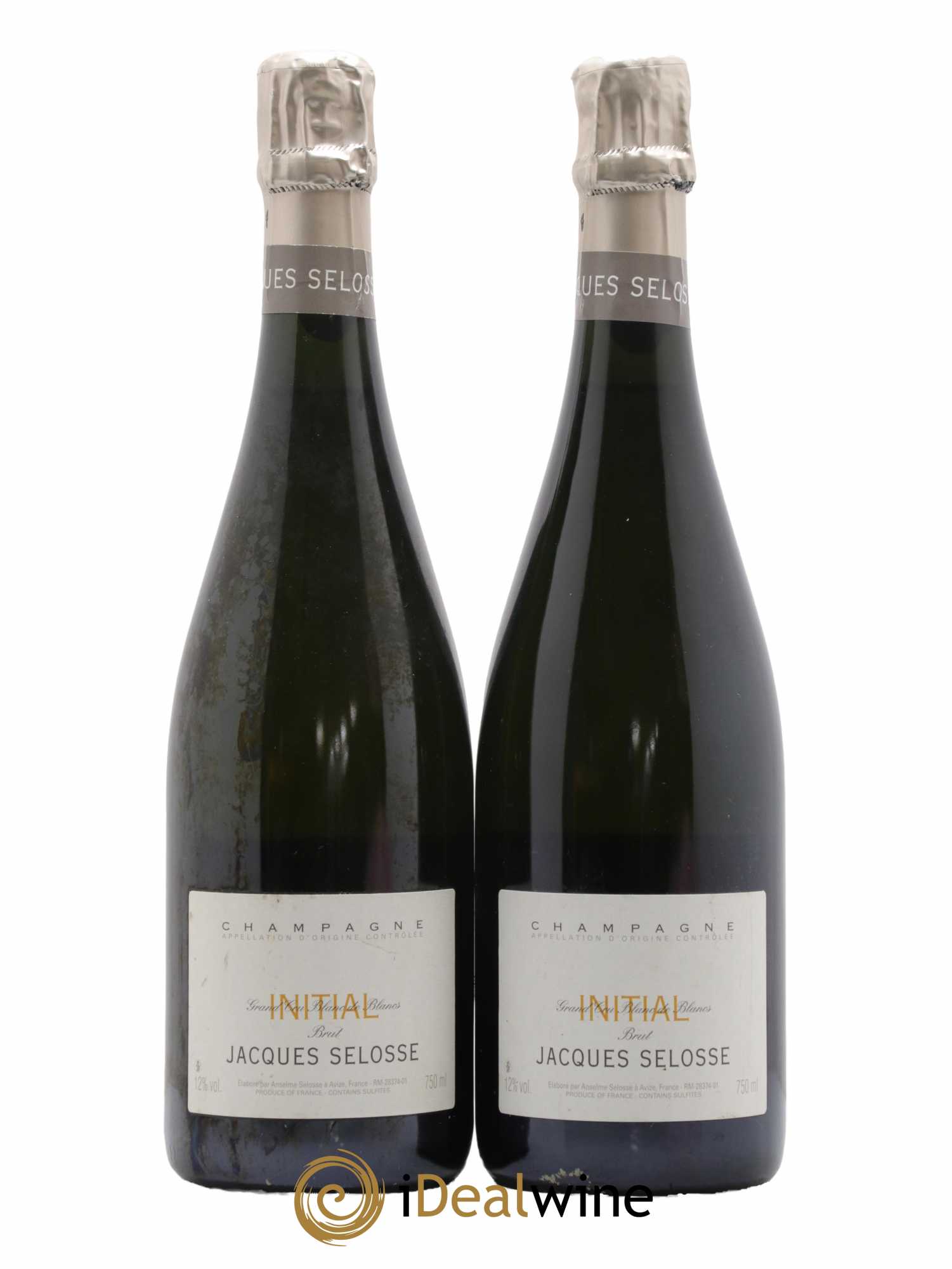 Initial Brut Jacques Selosse - Lot de 2 bouteilles - 0
