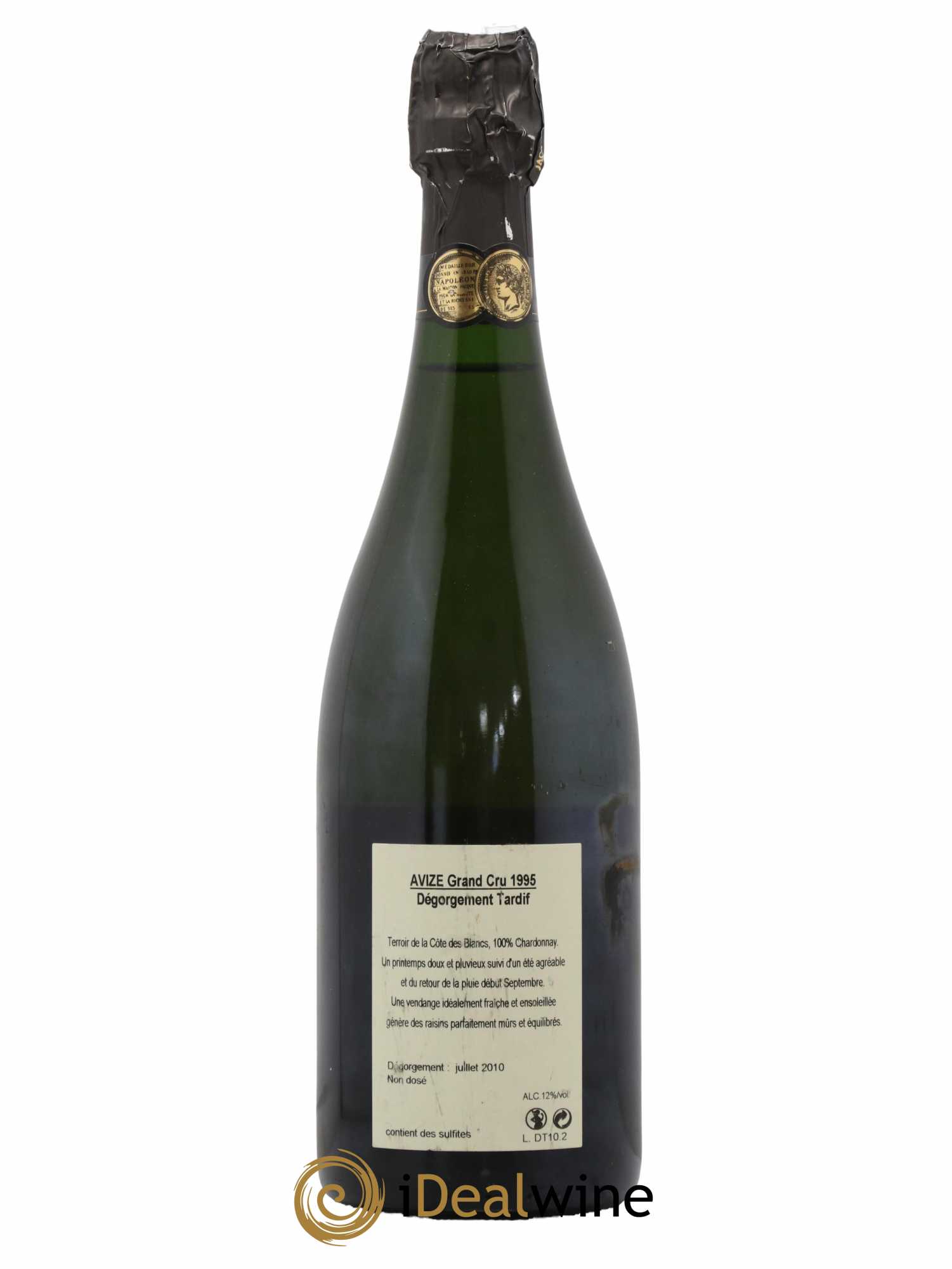 Champagne Jacquesson Avize Dégorgement Tardif 1995 - Lot de 1 bouteille - 1