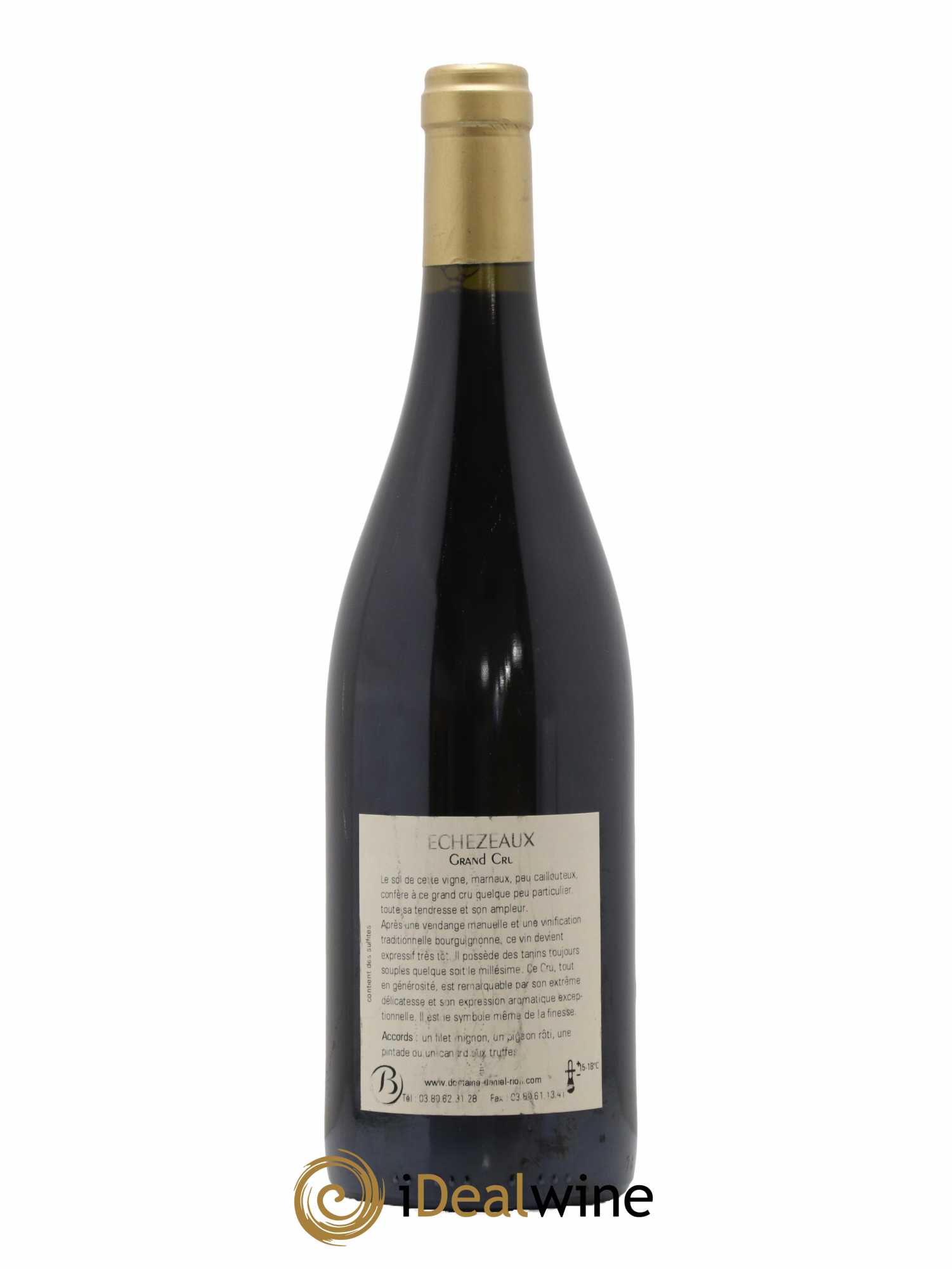 Echezeaux Grand Cru Daniel Rion 2005 - Lot de 1 bouteille - 1