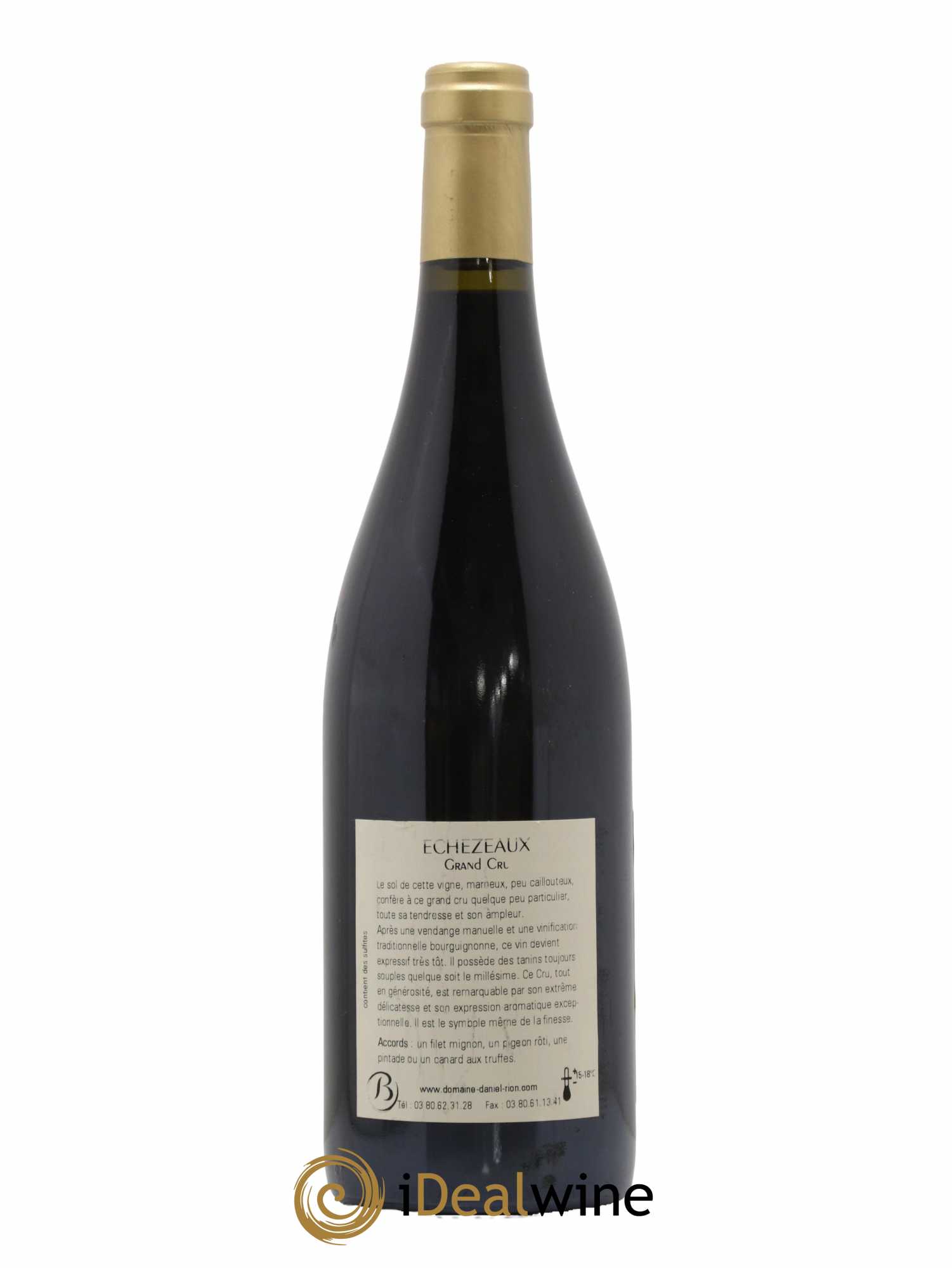Echezeaux Grand Cru Daniel Rion 2005 - Lot de 1 bouteille - 1