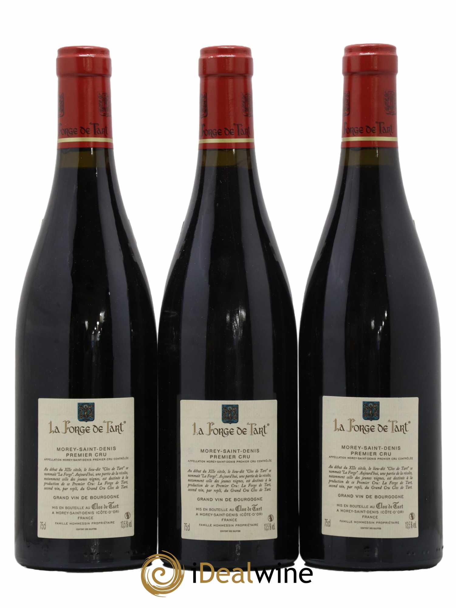 Morey-Saint-Denis 1er Cru La Forge de Tart Clos de Tart 2011 - Lot de 3 bouteilles - 1
