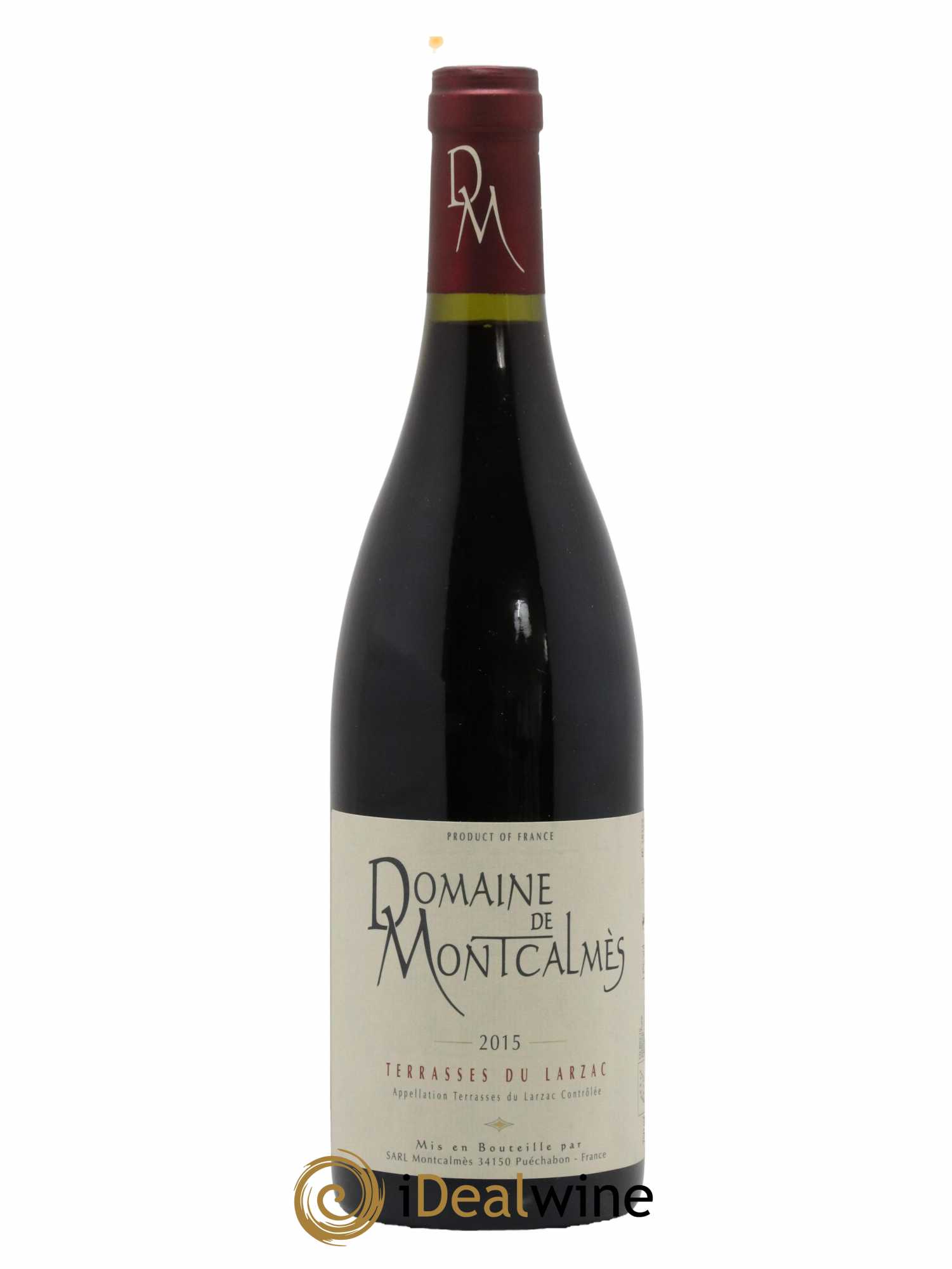 Terrasses du Larzac Domaine de Montcalmès Frédéric Pourtalié 2015 - Lot de 1 bouteille - 0